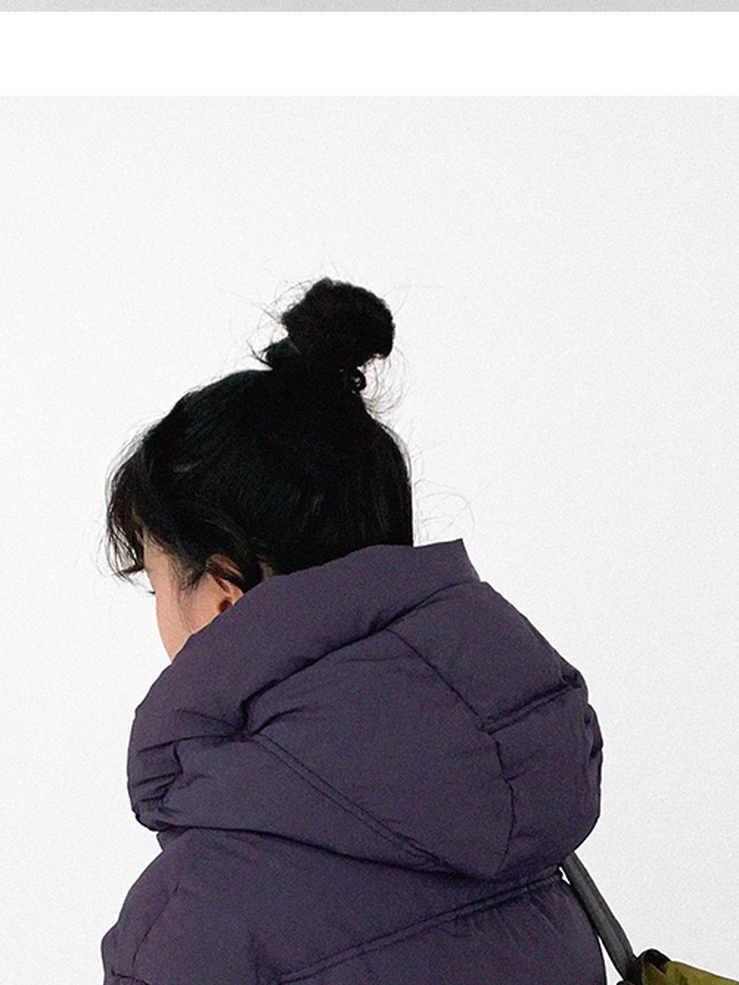 innomoood Detachable Hood Short Down Jacket