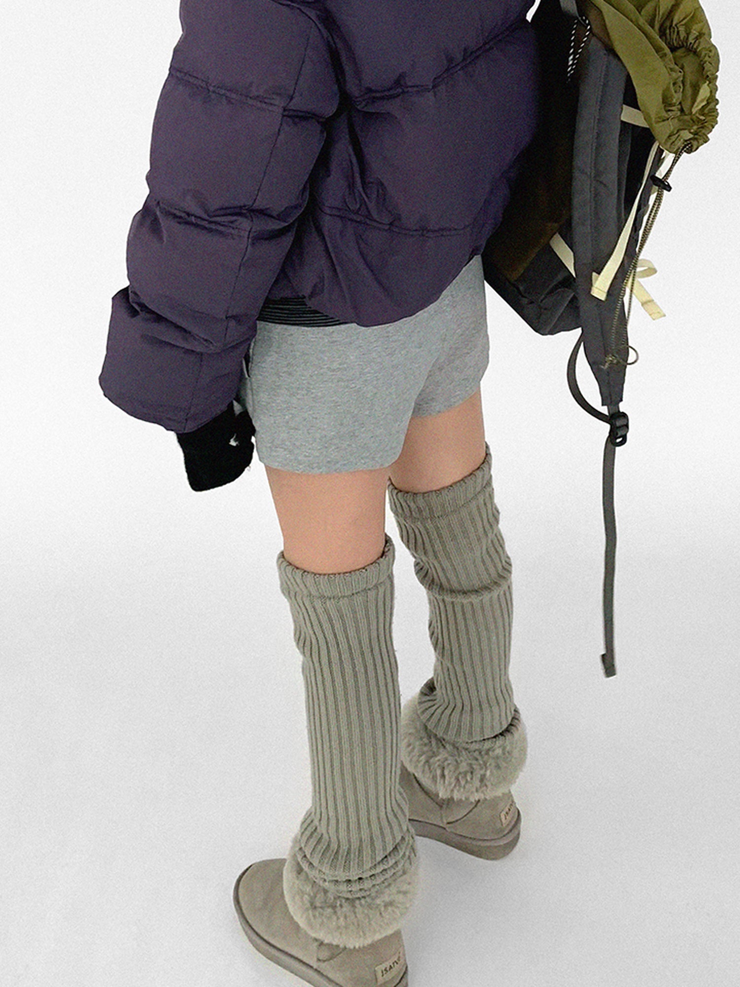 innomoood Detachable Hood Short Down Jacket