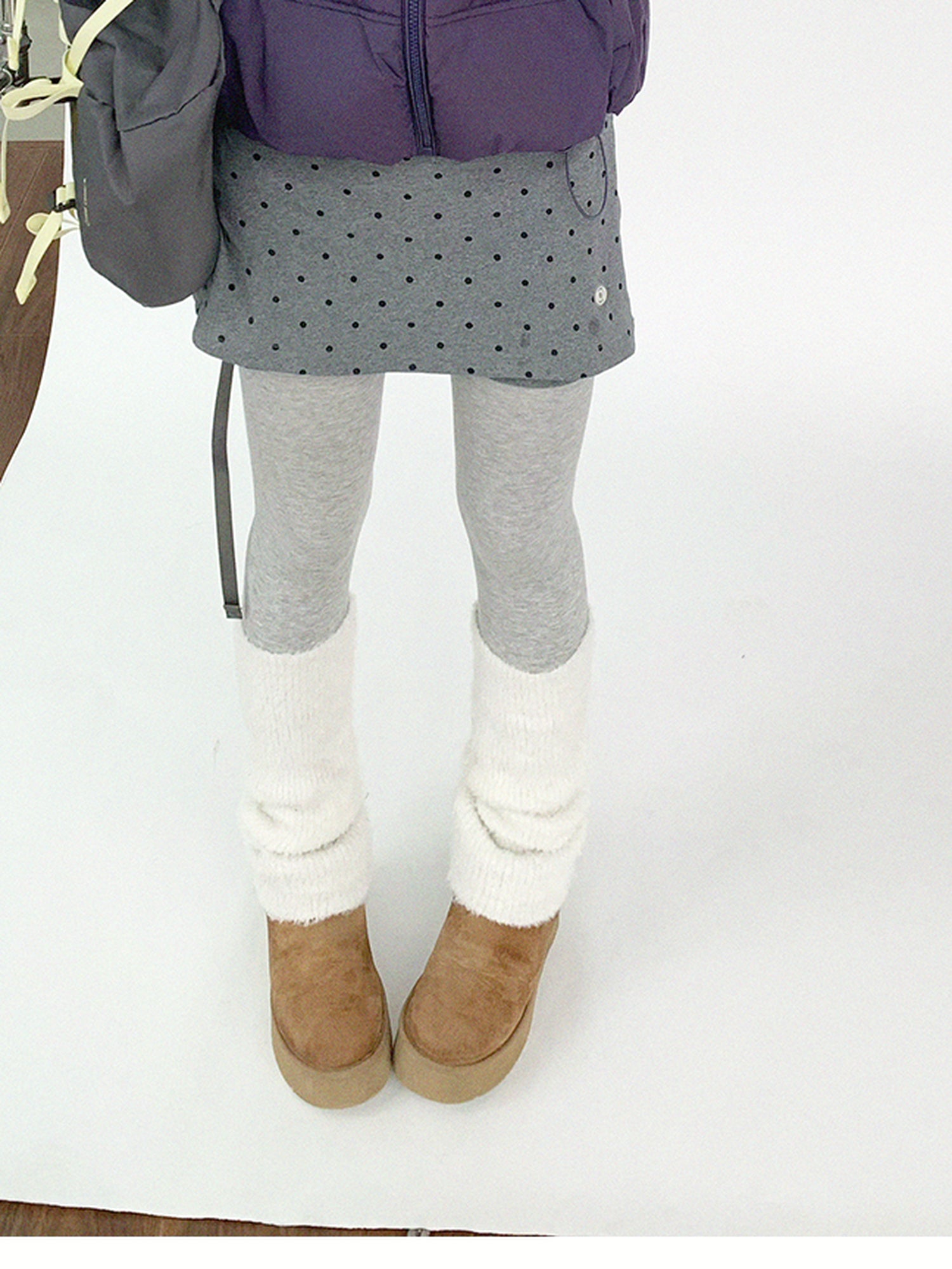 innomoood Detachable Hood Short Down Jacket