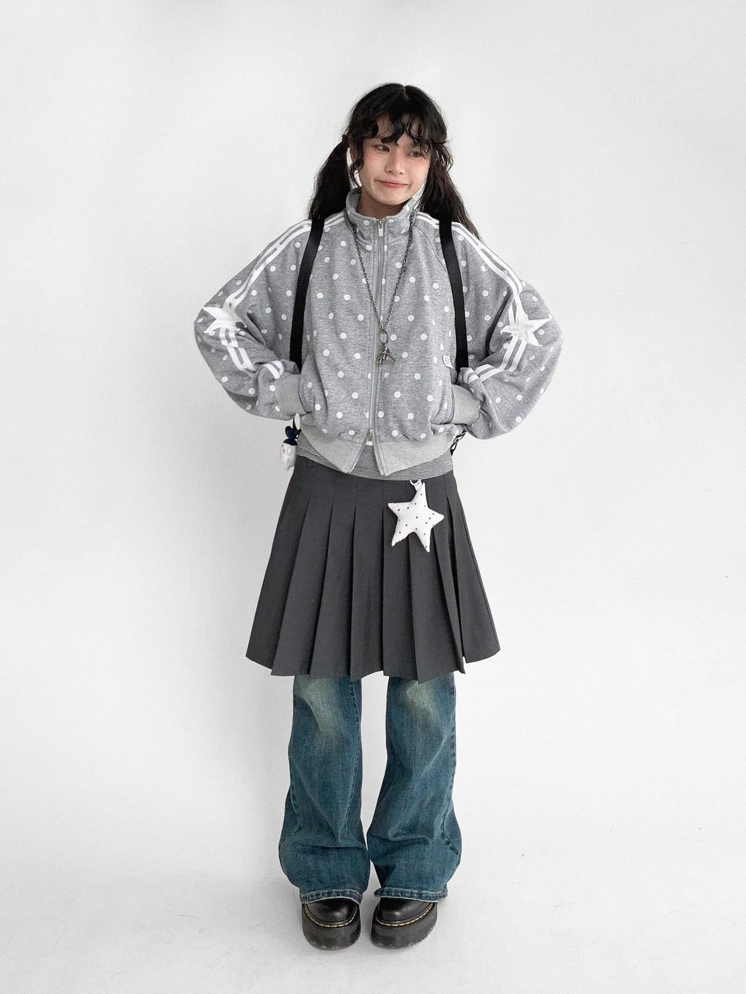 innomoood Distressed Vintage Slim Low Rise Slight Stretch Denim For Women Blue Jeans