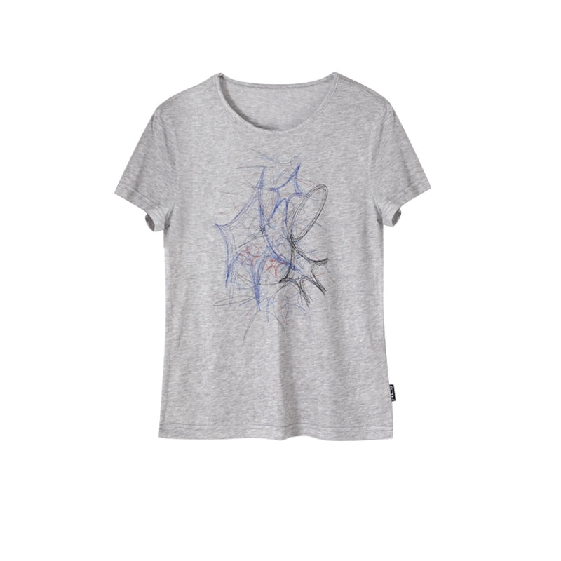 innomoood_Doodle_Line_Graphic_Tee_And_Long_Sleeve_Two_Piece_Set_MISSTT