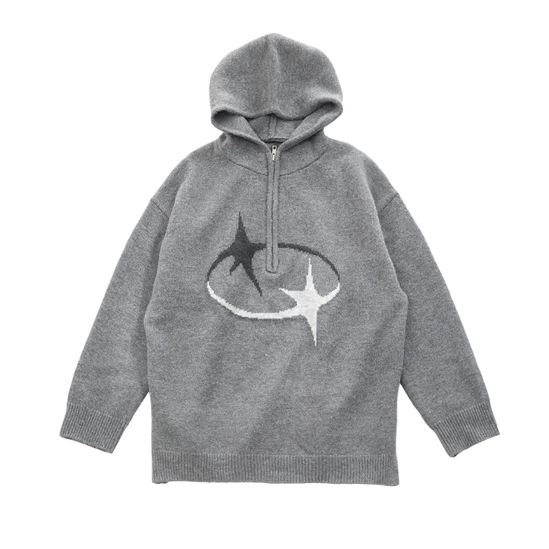 innomoood_Double_Star_Orbit_Hooded_Sweater_V-neck_T-shirt_Long_Sleeve_MISSTT