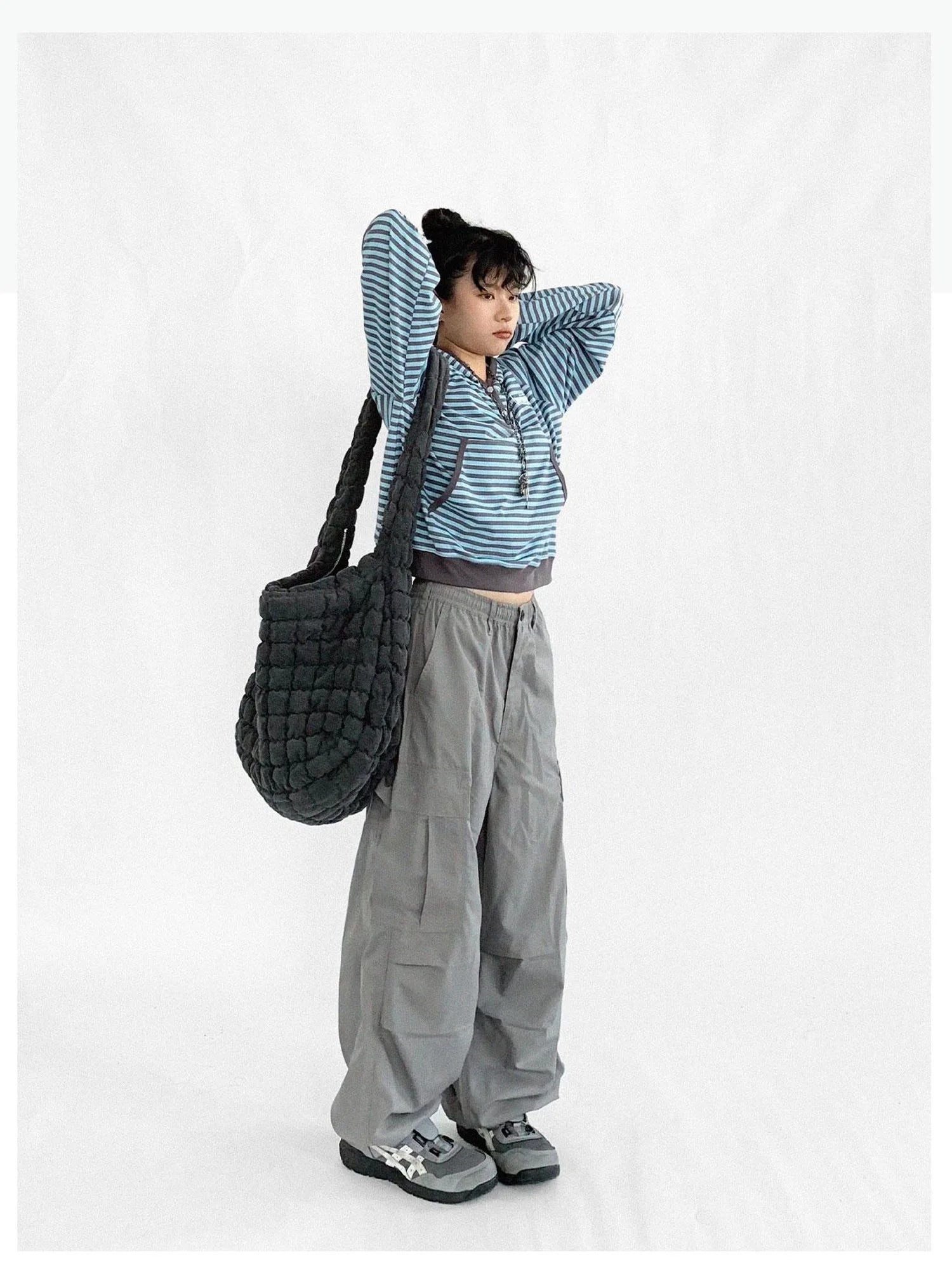 Heavy Duty Adjustable Cargo Parachute Pants