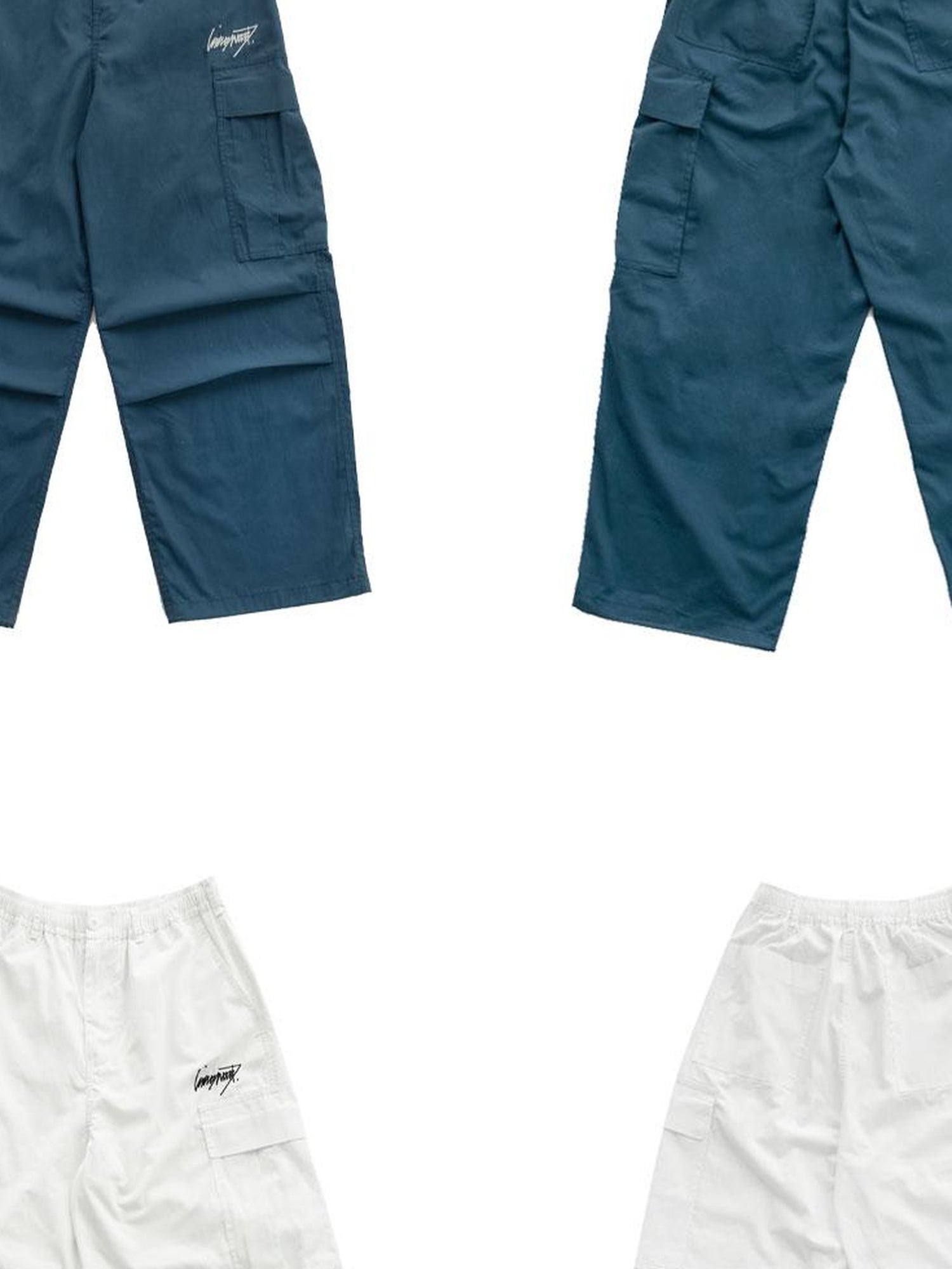 innomoood Heavy Duty Adjustable Cargo Parachute Pants