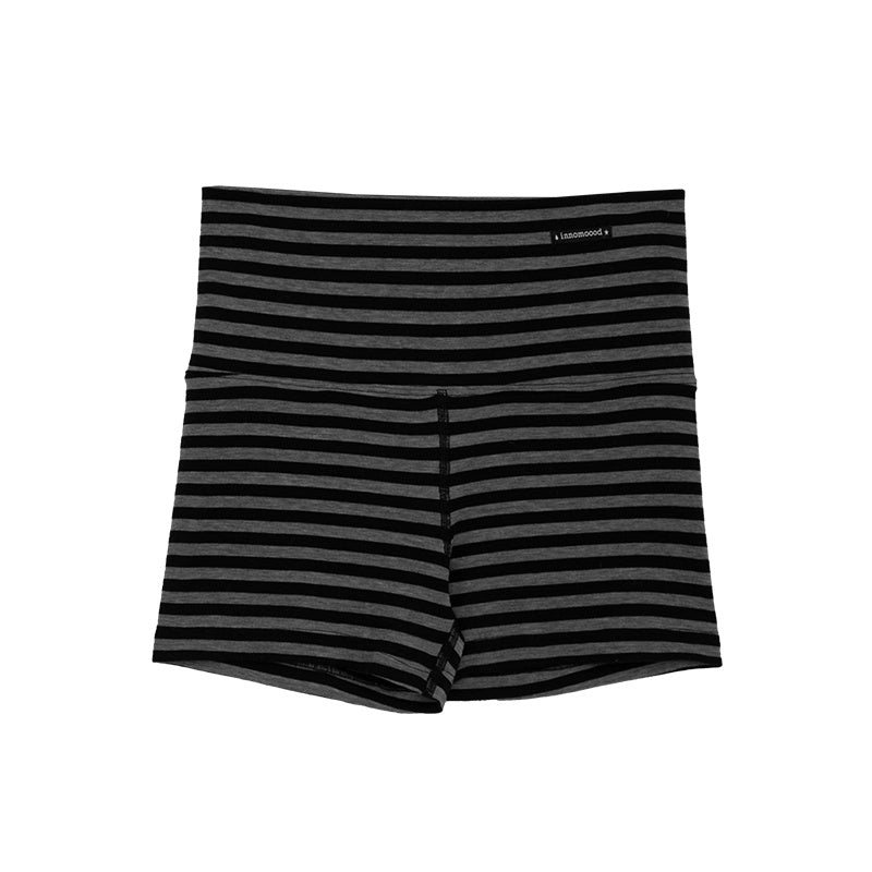 innomoood_High_Stretch_Striped_High_Waist_Slim_Fit_Sporty_Knit_Women_Casual_Short_MISSTT