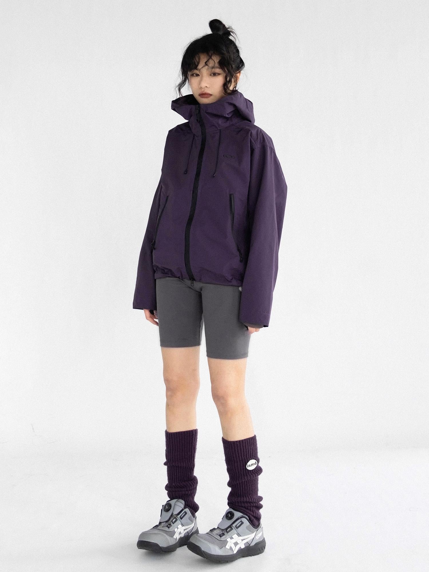 innomoood Knitted Logo Embroidered Ankle Leg Warmers
