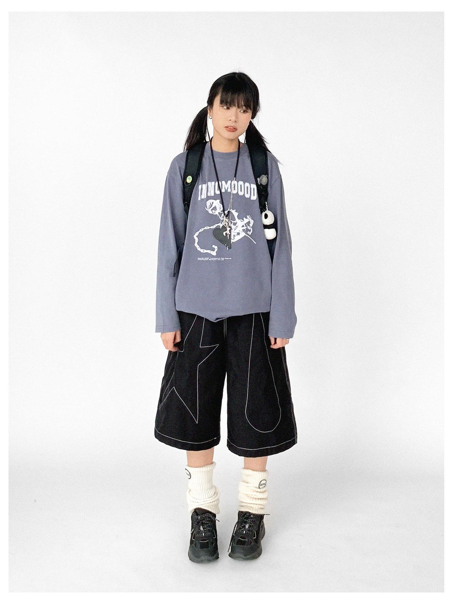 innomoood Love Is A Trap Heavyweight Washed Vintage Tee
