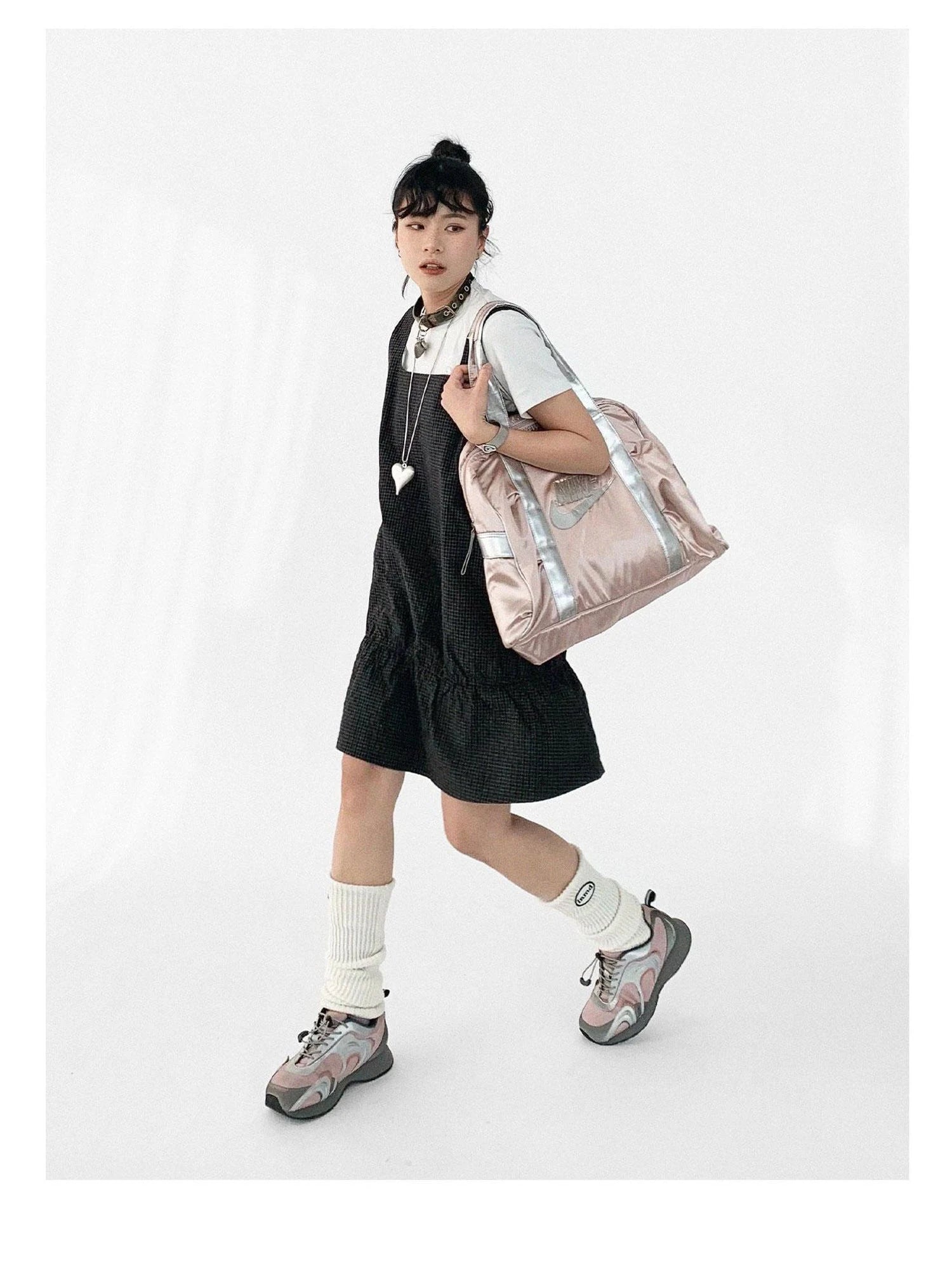 Ruffle Square Neck Strapless A Line Dress