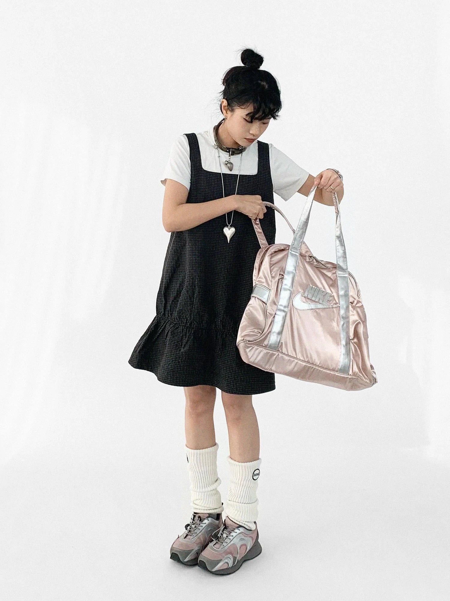 Ruffle Square Neck Strapless A Line Dress