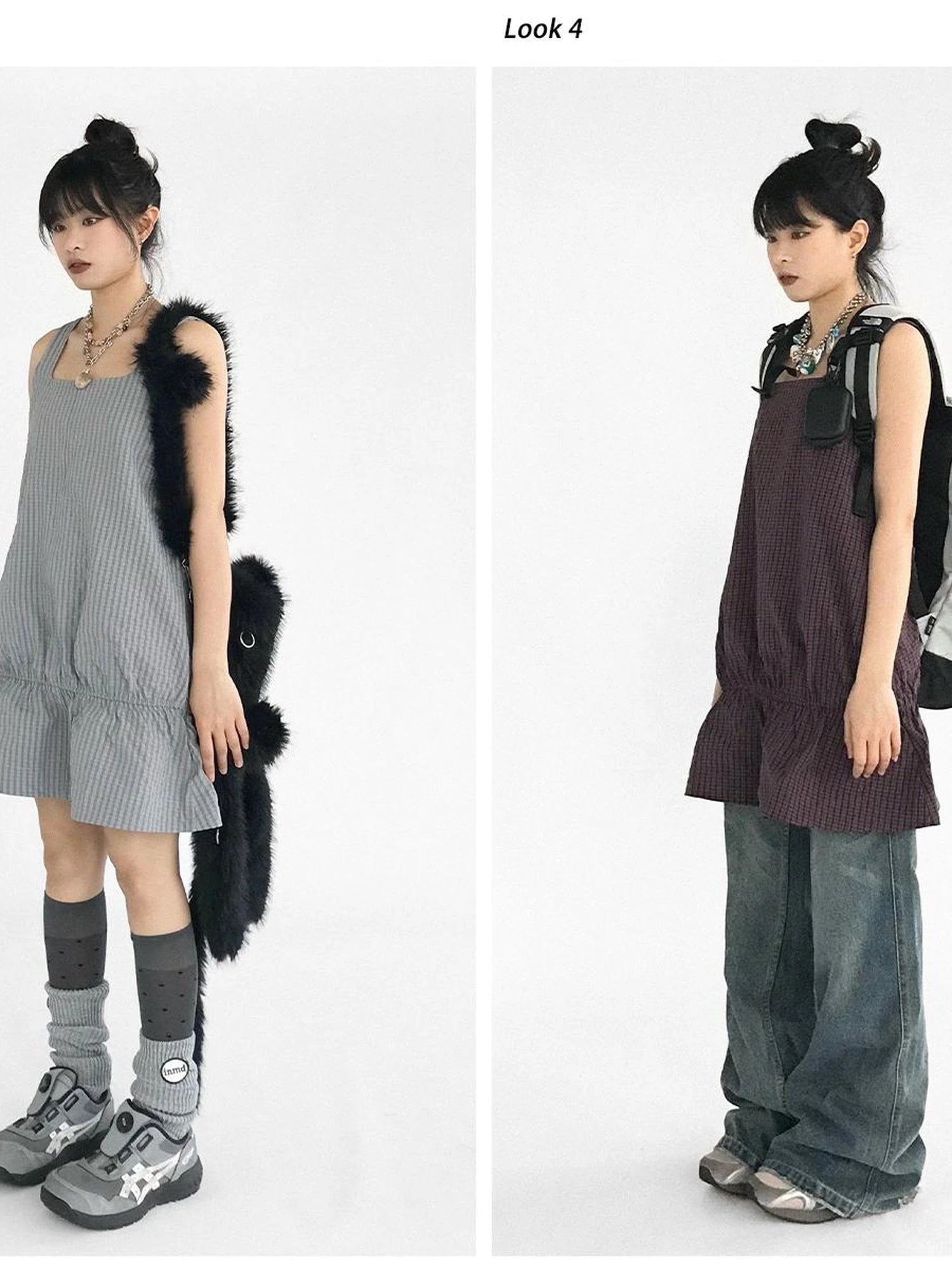 Ruffle Square Neck Strapless A Line Dress