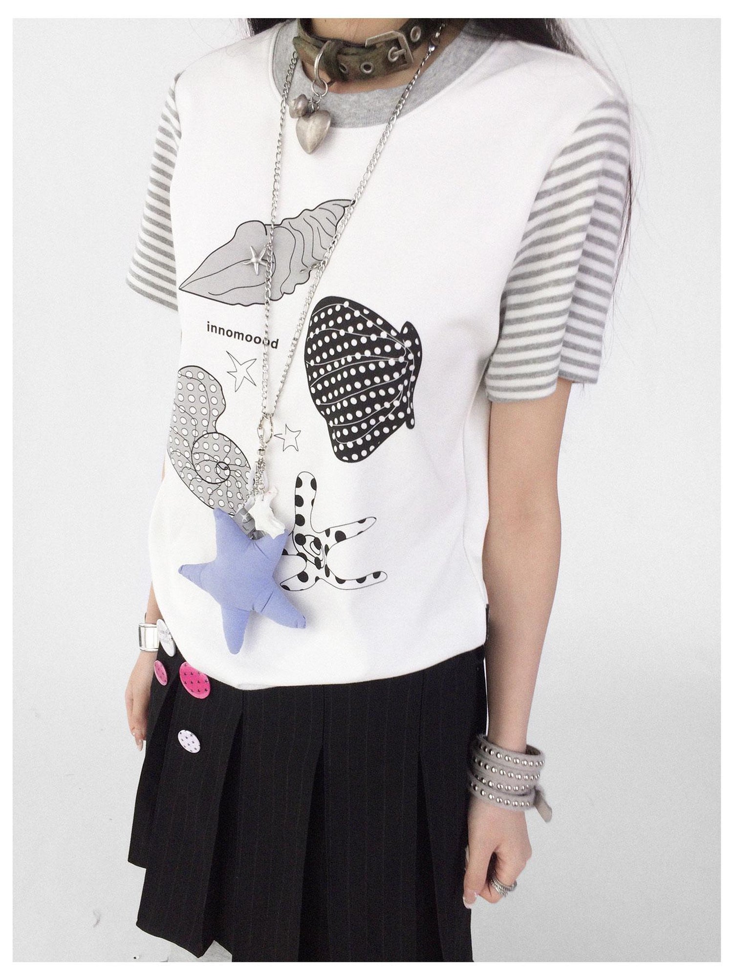 innomoood Seaside Star Point Breeze Tee