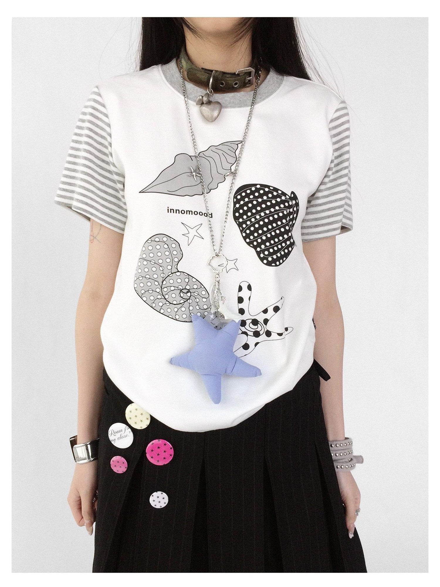 innomoood Seaside Star Point Breeze Tee