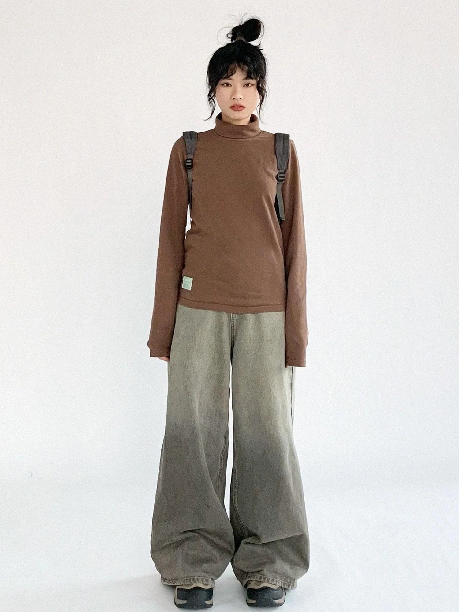 Soft Brushed High Neck Thermal Base Layer Long Sleeve