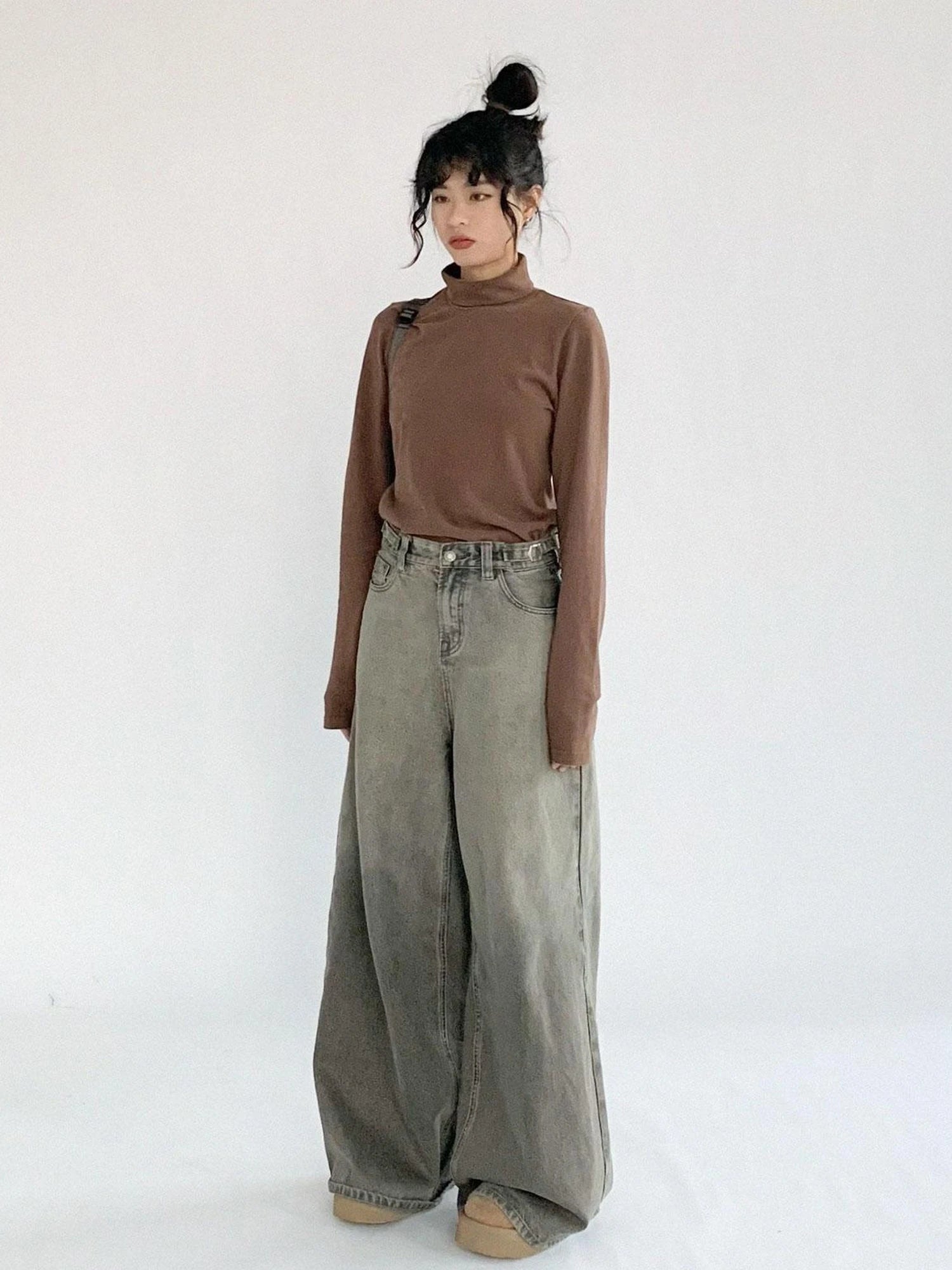 Soft Brushed High Neck Thermal Base Layer Long Sleeve