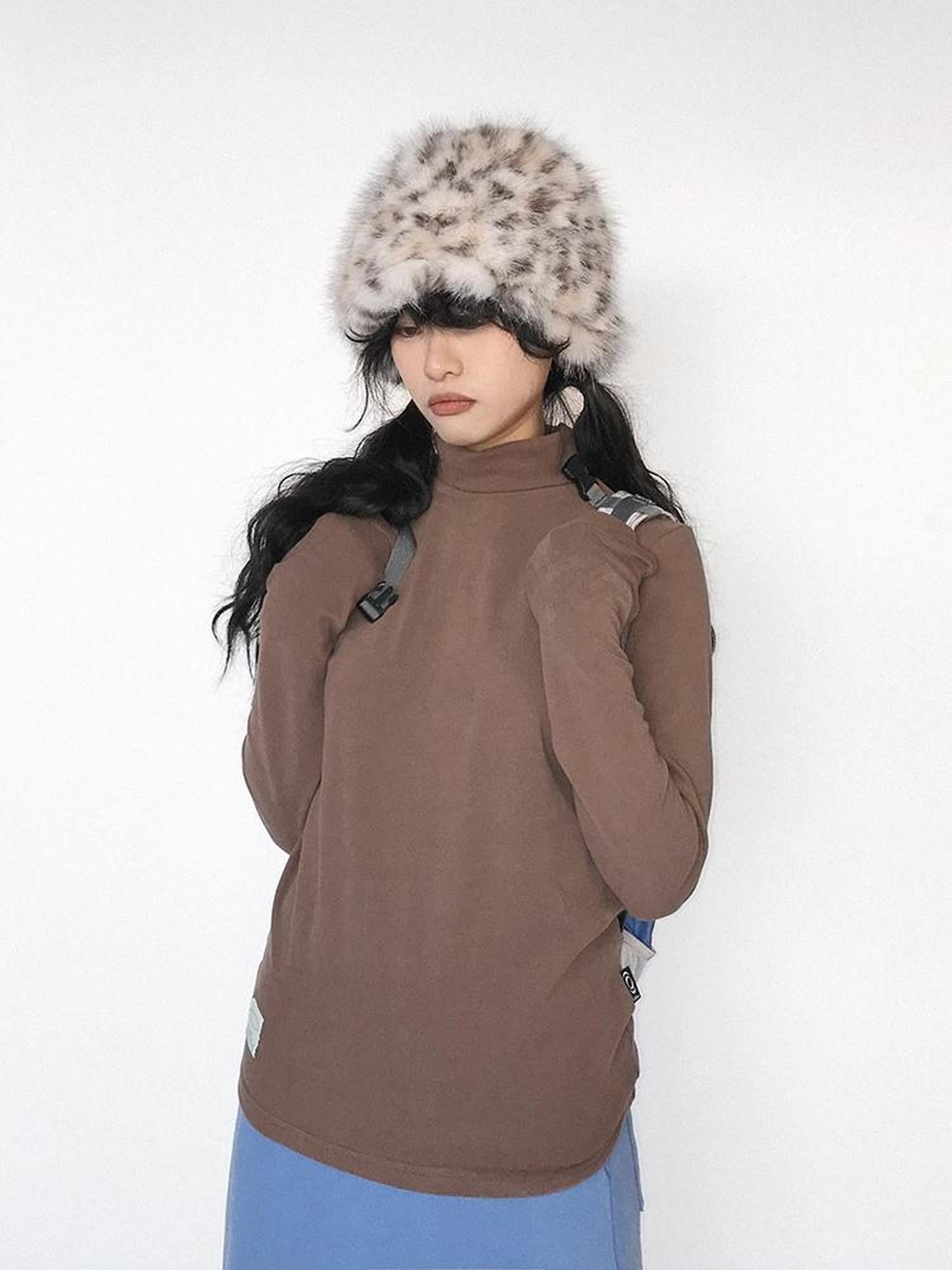 innomoood Soft Brushed High Neck Thermal Base Layer Long Sleeve