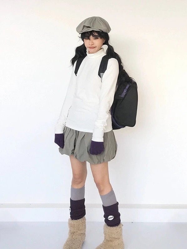 Soft Brushed High Neck Thermal Base Layer Long Sleeve