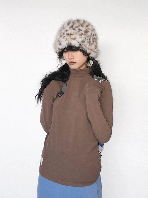 Soft Brushed High Neck Thermal Base Layer Long Sleeve