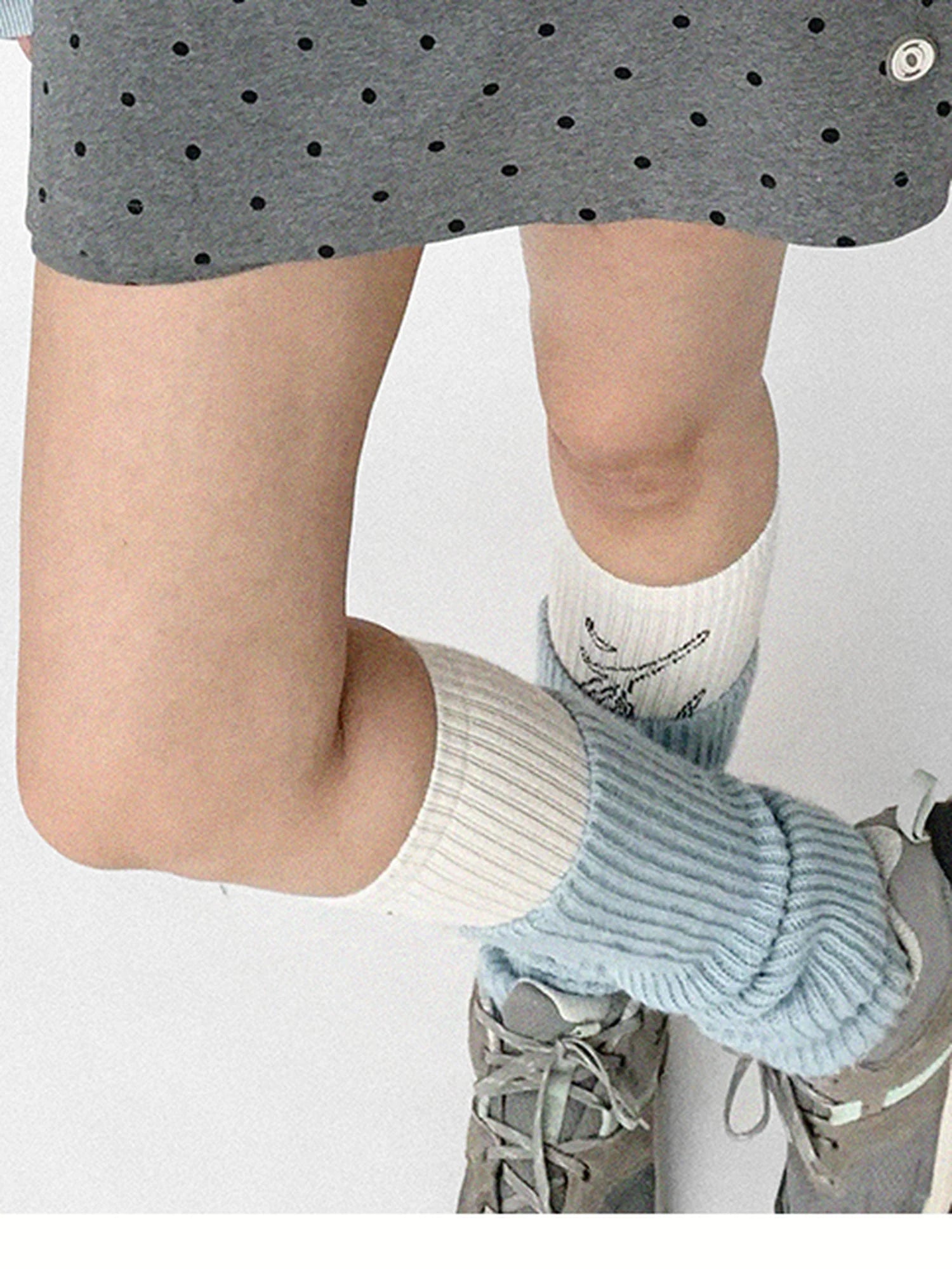 Star Rail Dyed Heart Print Washed Oversized Hoodie