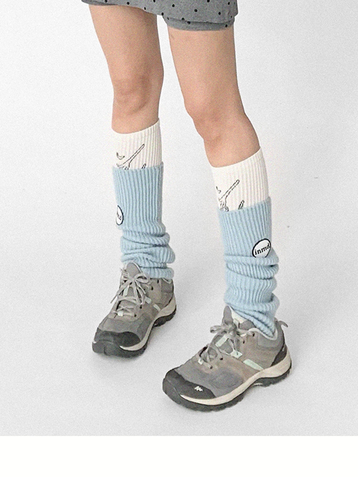 Star Rail Dyed Heart Print Washed Oversized Hoodie