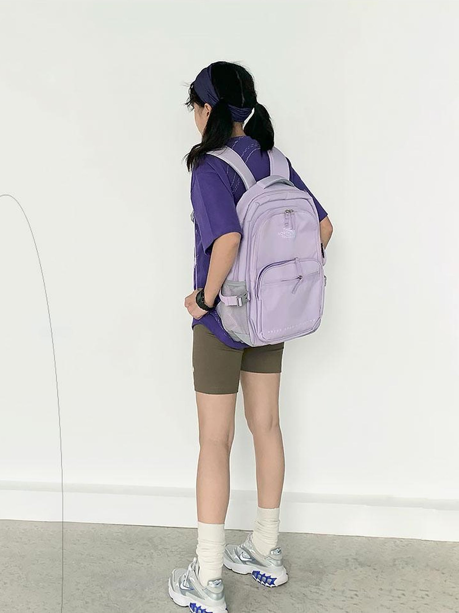 innomoood Stretch Fit Cotton Knit Yoga Training Shorts