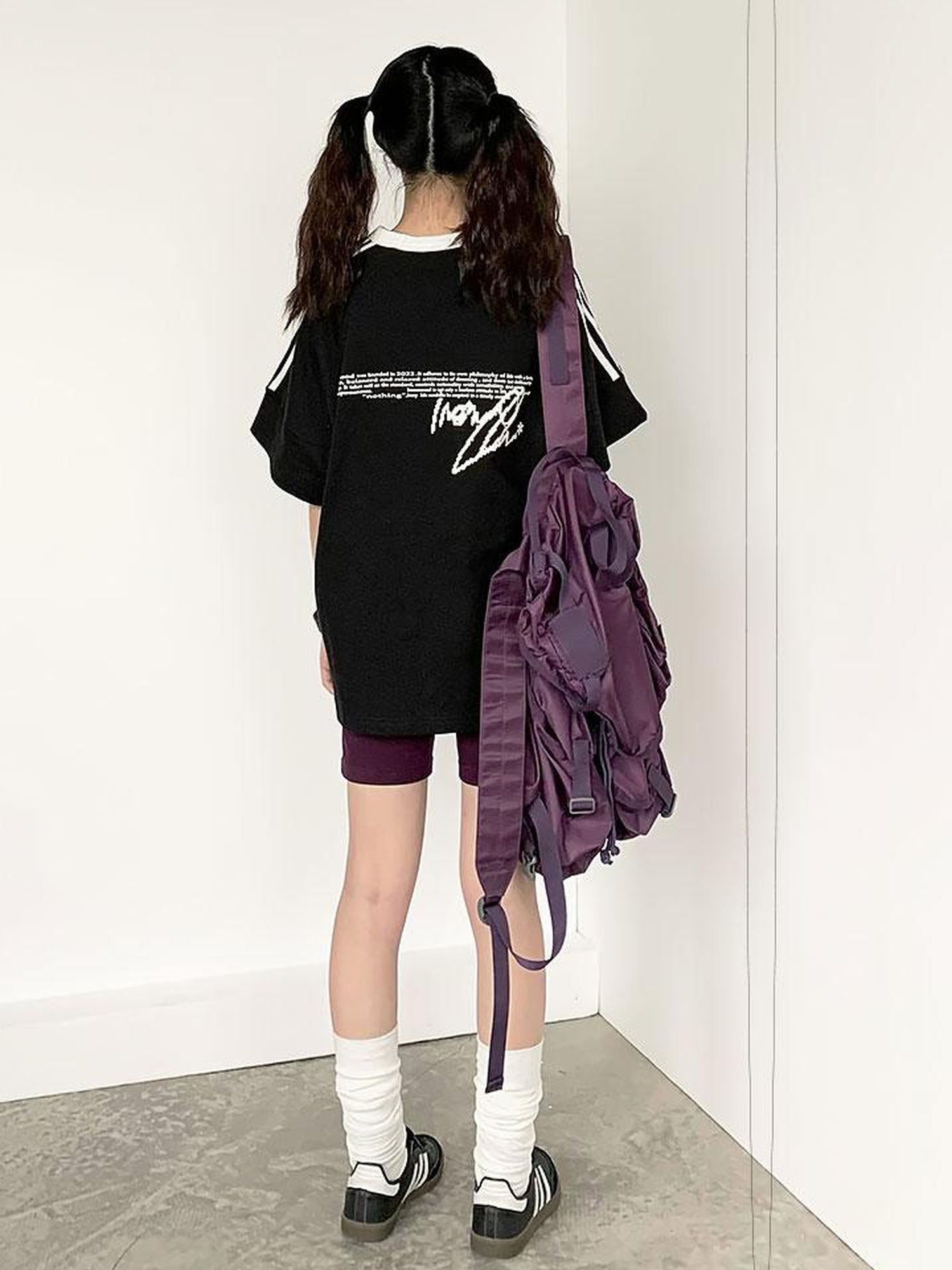 innomoood Stretch Fit Cotton Knit Yoga Training Shorts