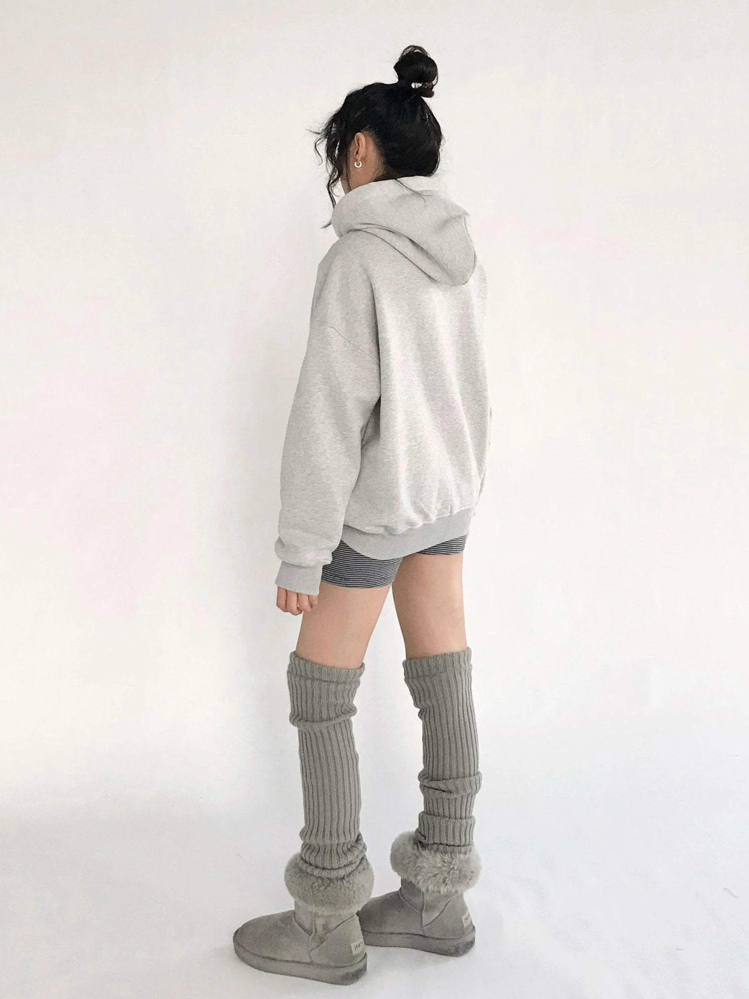 Vintage American Stretch Yoga Shorts Low Waist