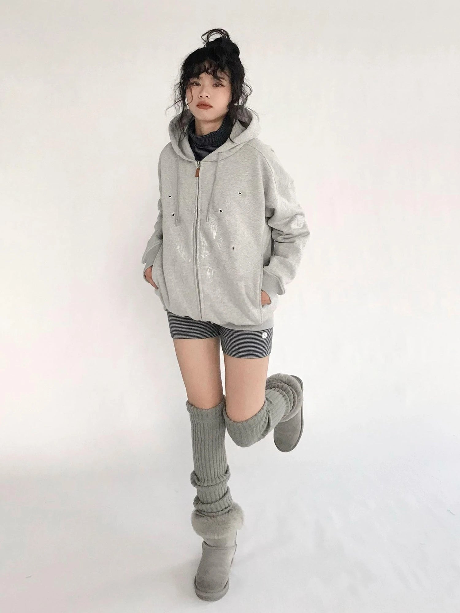 Vintage American Stretch Yoga Shorts Low Waist