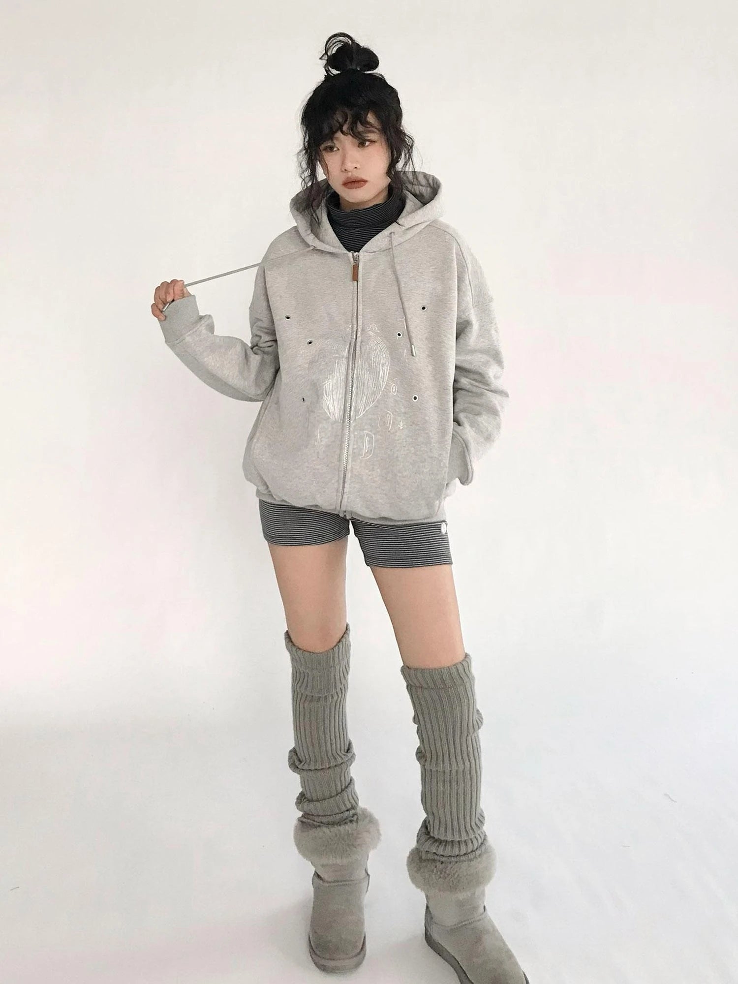 Vintage American Stretch Yoga Shorts Low Waist