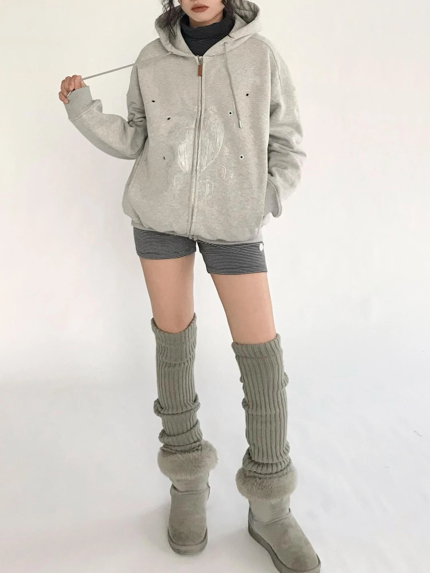 Vintage American Stretch Yoga Shorts Low Waist