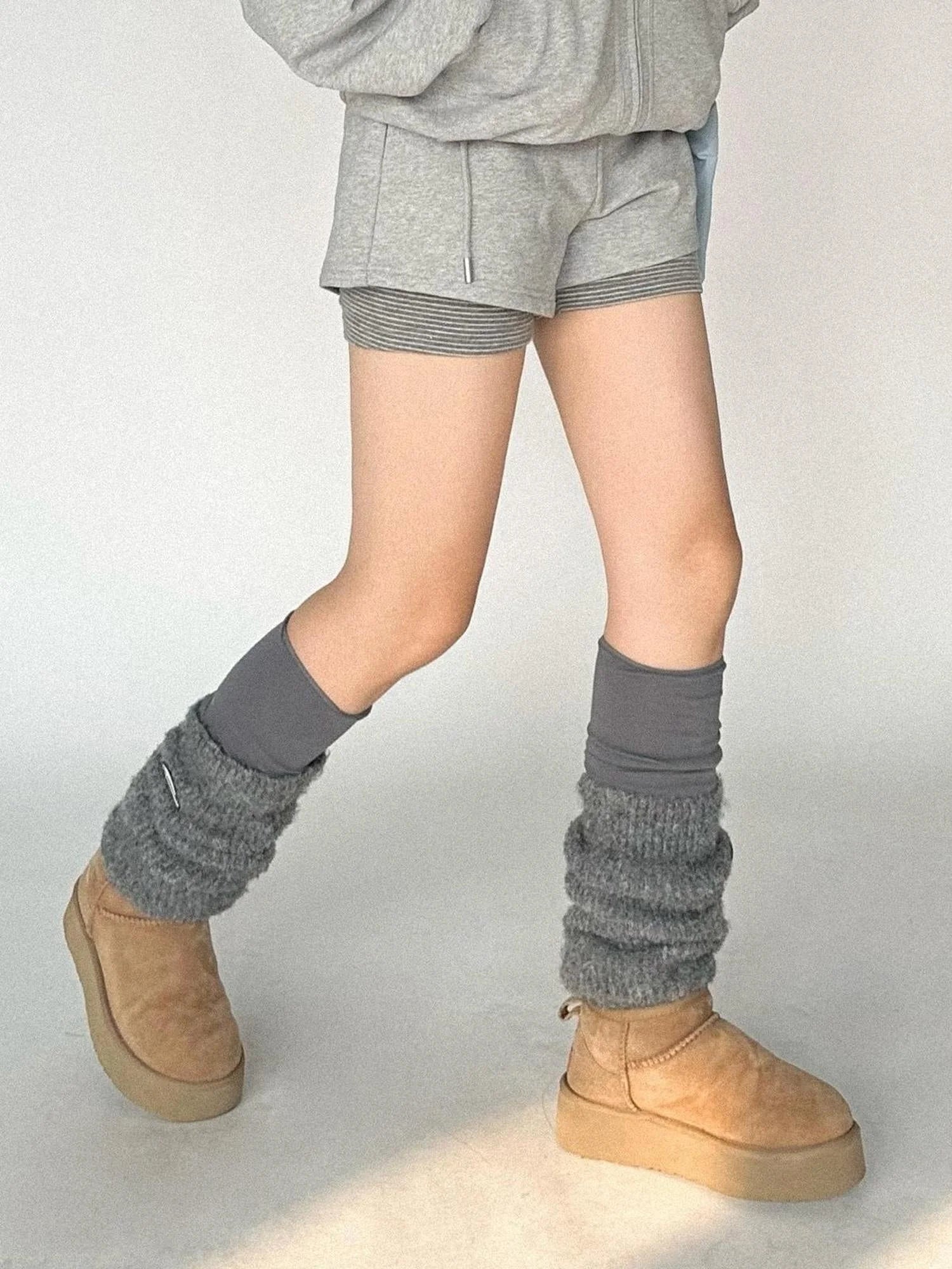 Vintage American Stretch Yoga Shorts Low Waist