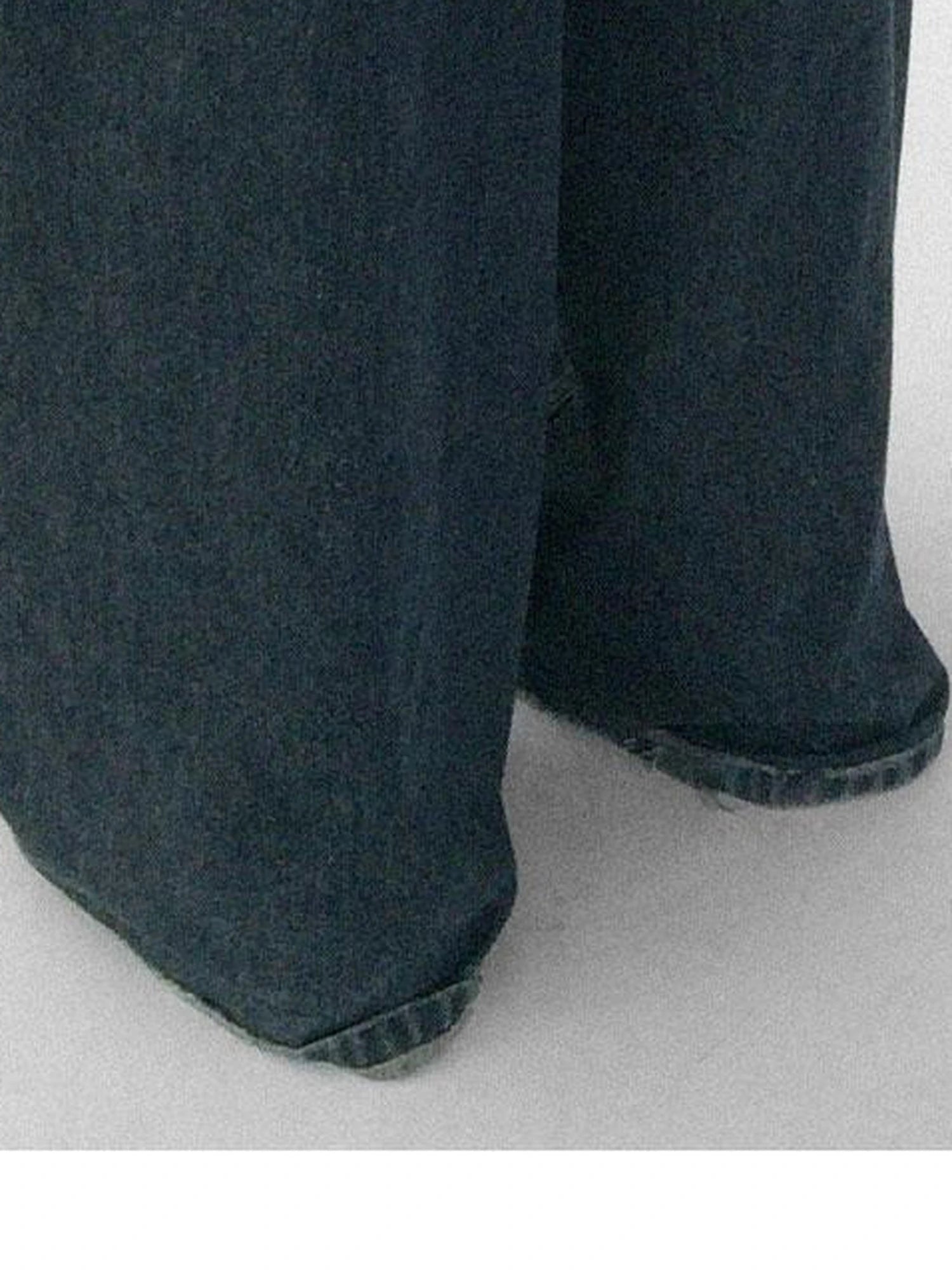 Vintage Washed Blue Baggy Low Rise Jeans