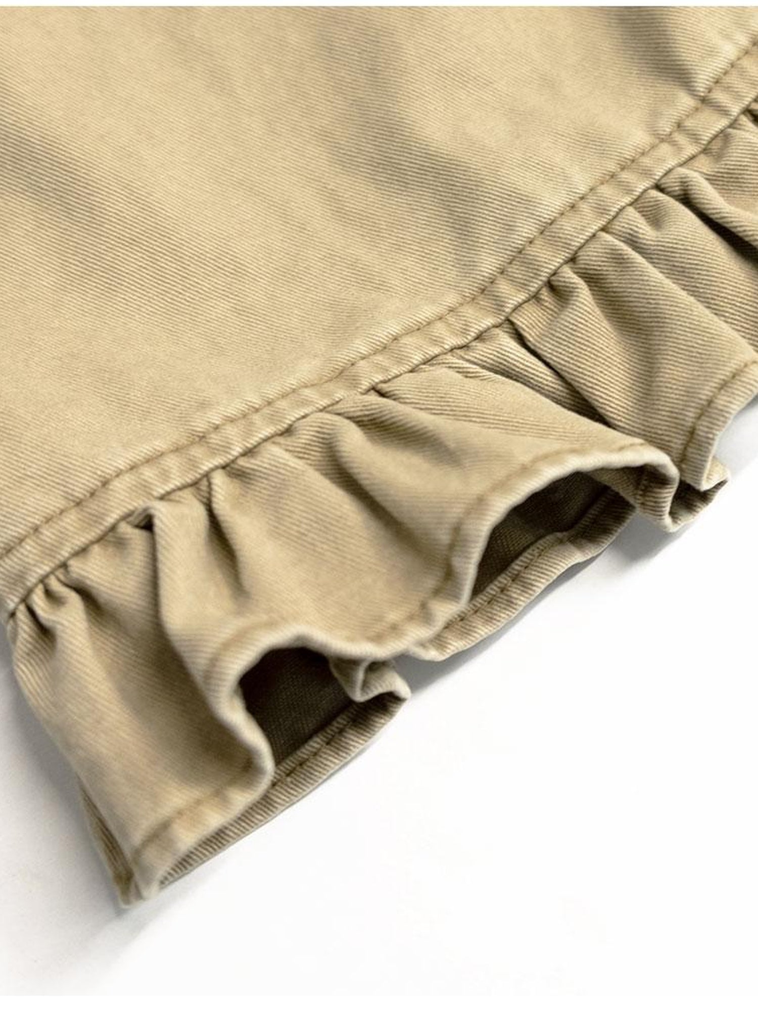 innomoood Vintage Washed Relaxed Cropped Carpenter Pants