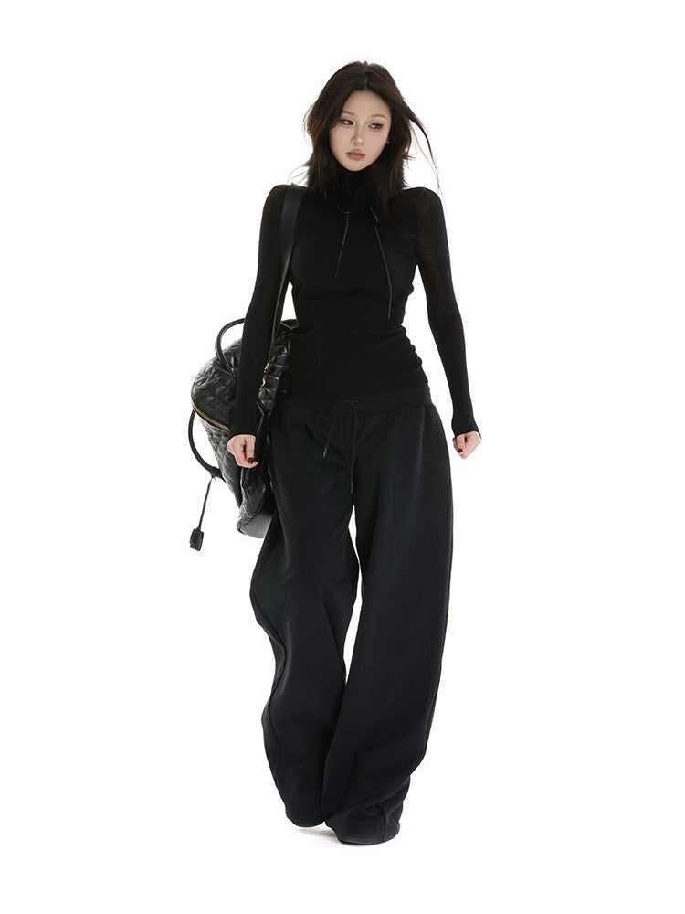 itsdinn Black Grey Dyed Women&