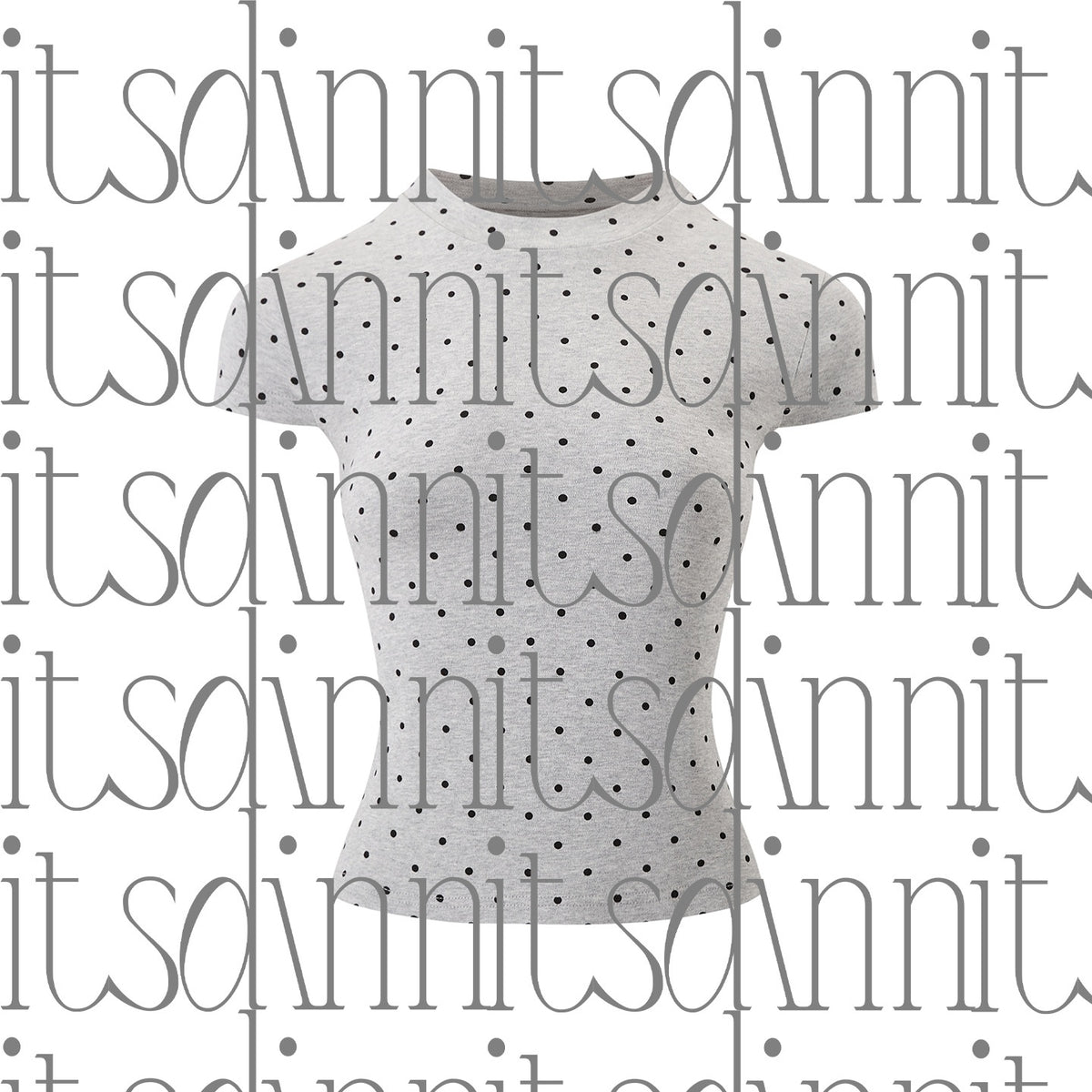 itsdinn_Gray_Black_Polka_Dot_Sporty_Regular_Shoulder_Women&