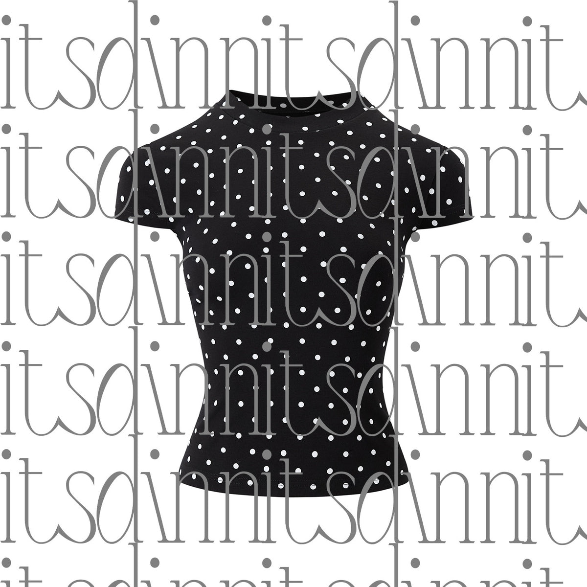 itsdinn_Gray_Black_Polka_Dot_Sporty_Regular_Shoulder_Women&