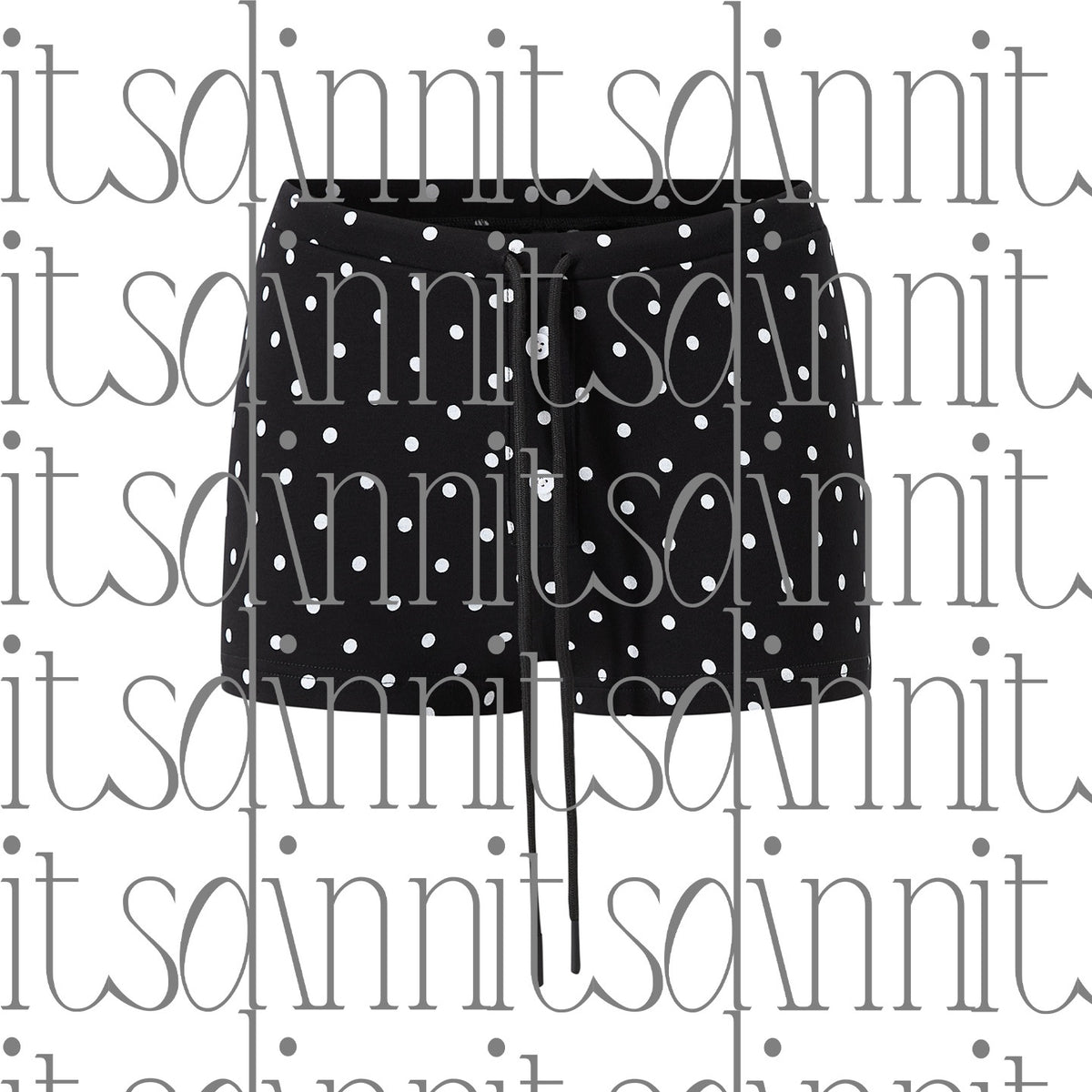 itsdinn_Gray_Black_Polka_Dot_Sporty_Regular_Shoulder_Women&