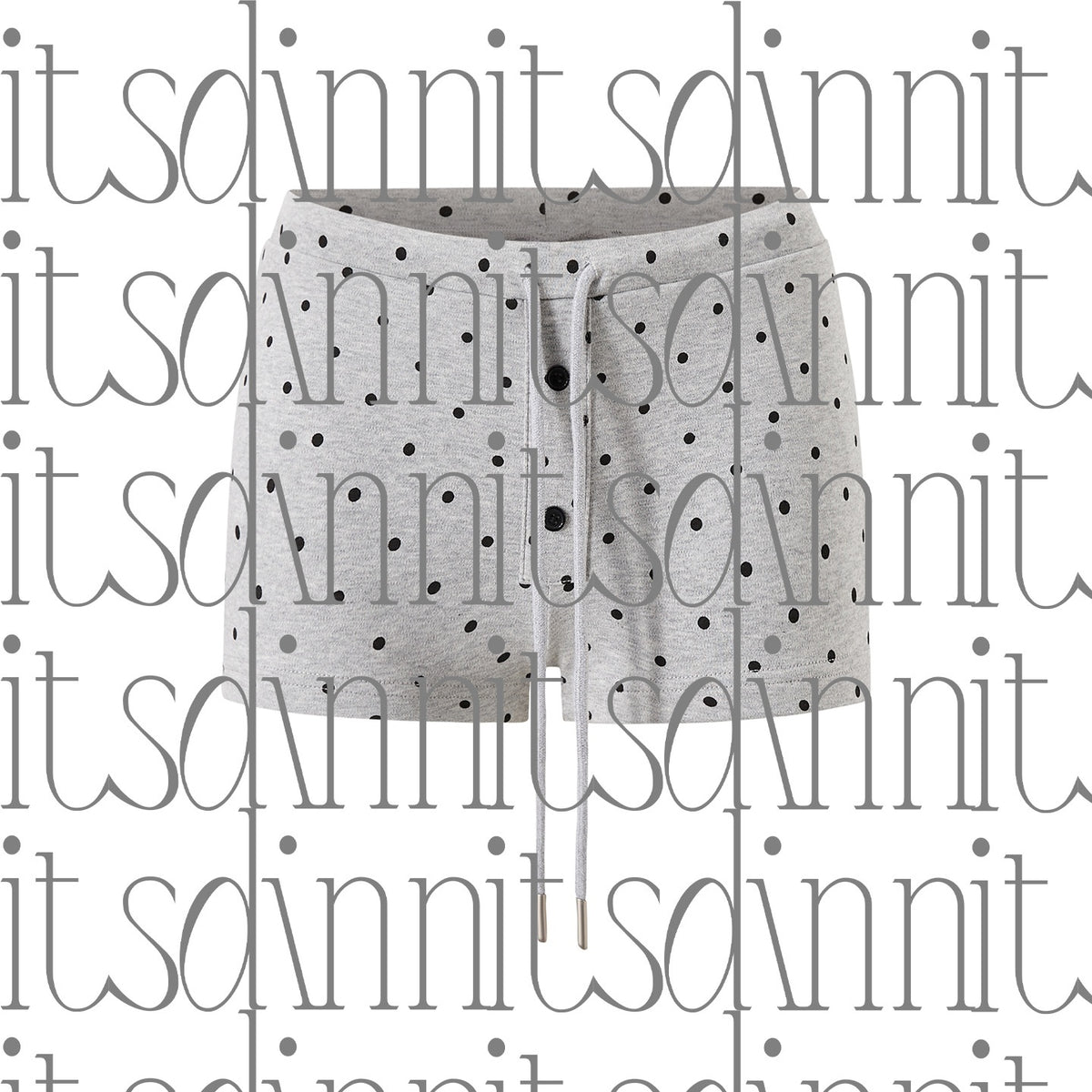 itsdinn_Gray_Black_Polka_Dot_Sporty_Regular_Shoulder_Women&