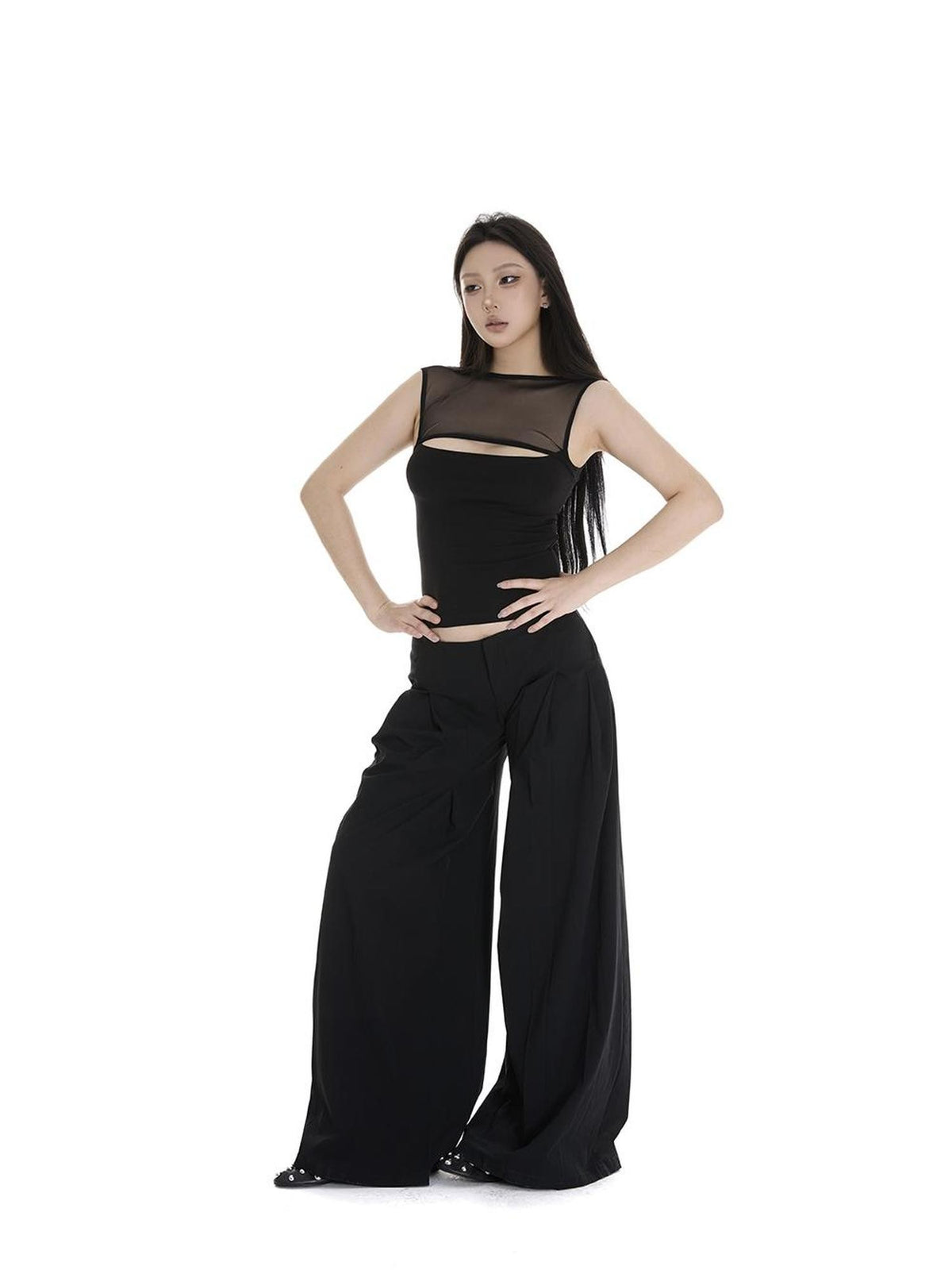 itsdinn Off Shoulder Reversible Slim Curve Women&