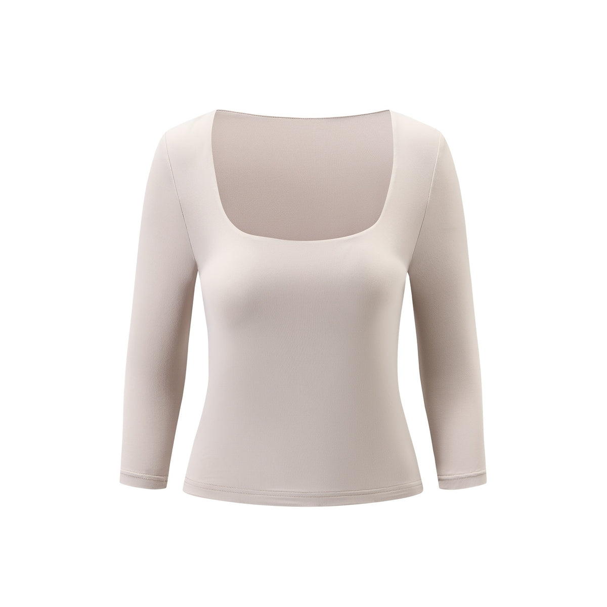 itsdinn_Square_U_Neck_Ruching_3_4_Sleeve_Low_Waist_Mini_Women&