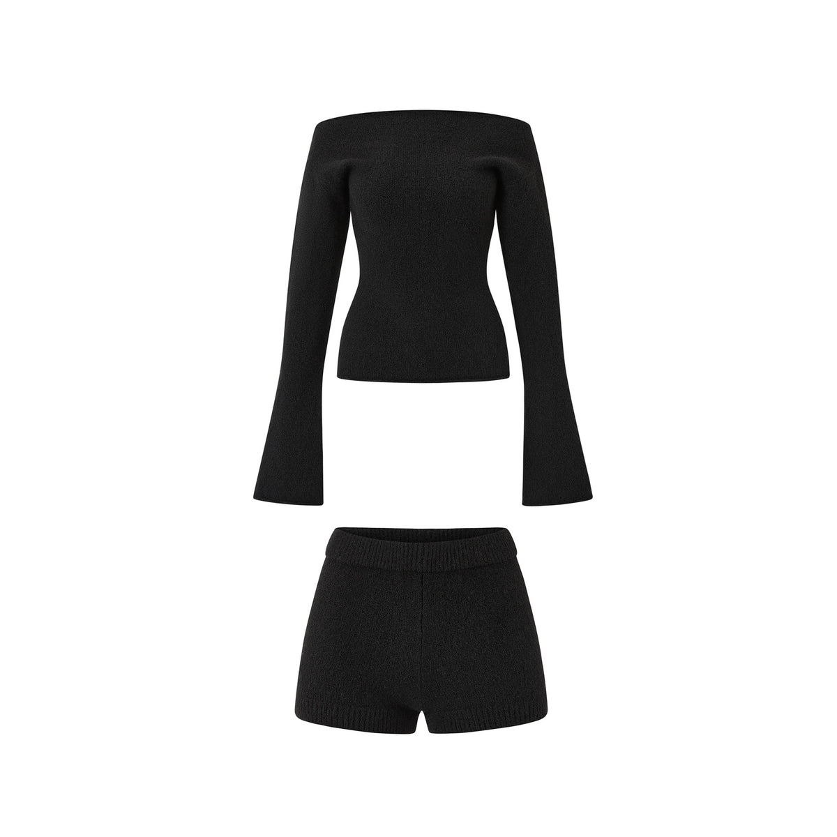 itsdinn_Two_Tone_Reversible_One_Shoulder_Waist_Cinched_Women&