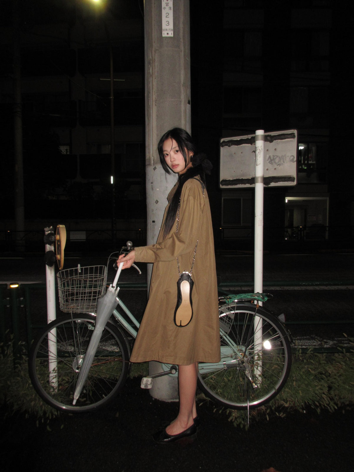 itsdinn Umbrella A Line Doll Cape Loose Women&