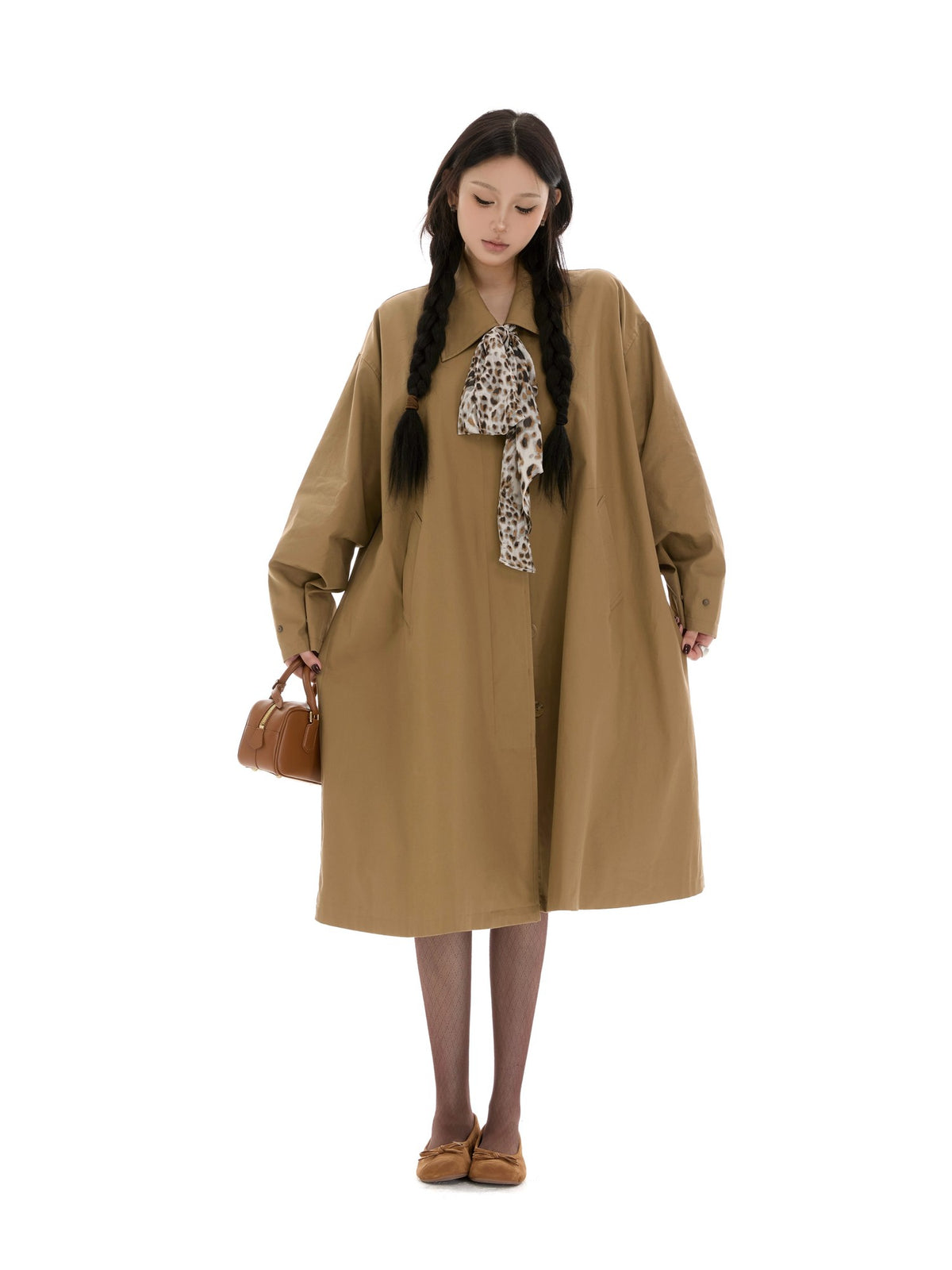 itsdinn Umbrella A Line Doll Cape Loose Women&