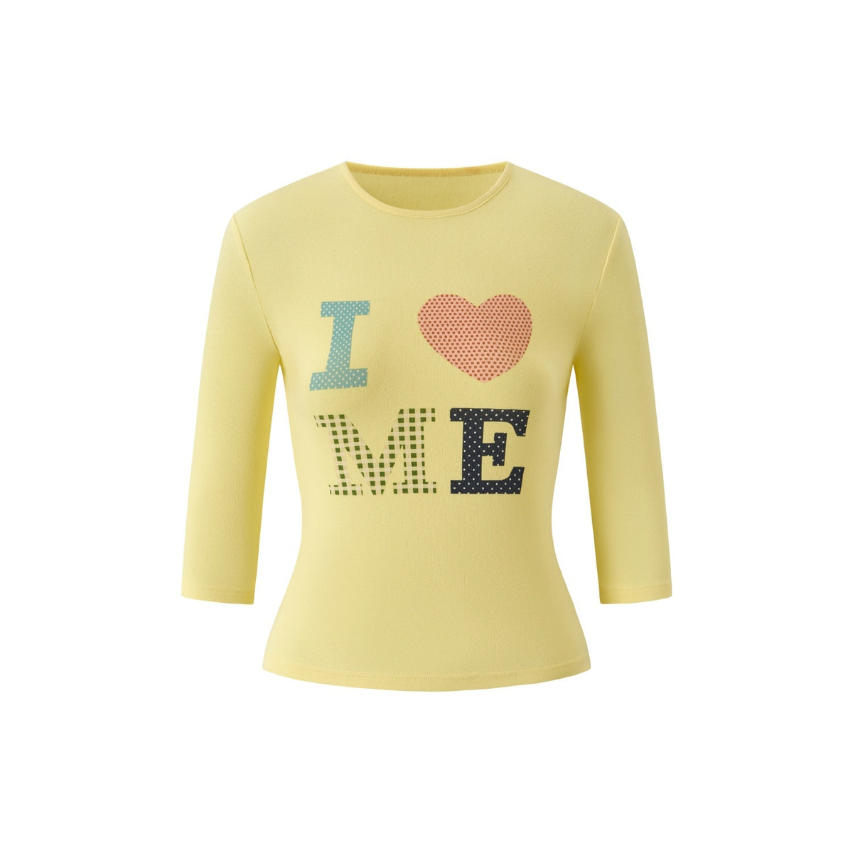 itsdinn_Yellow_Letter_Print_Vintage_Women&