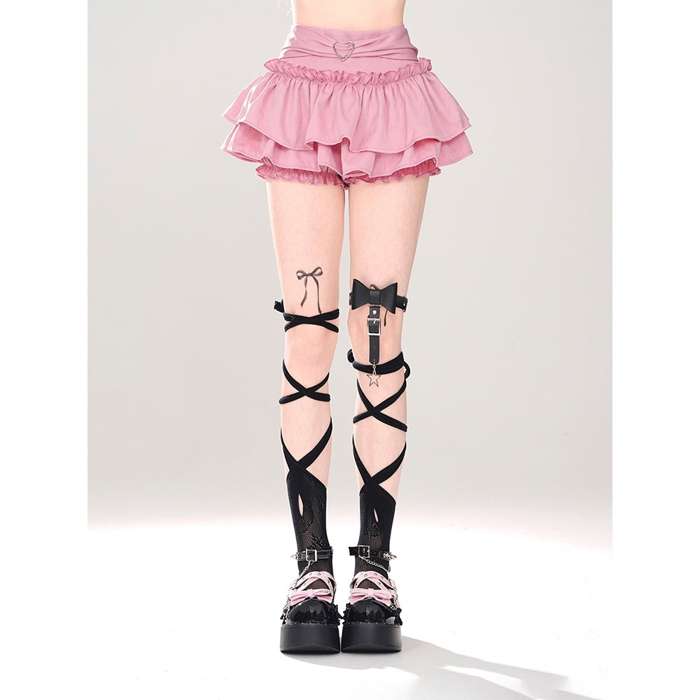 kelly_kitty_Black_A_Line_Puffed_Tiered_Slim_Women&