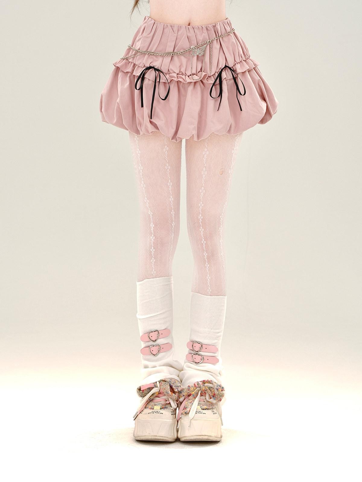 kelly kitty Soft Milk Candy Pastel Cloud Motif Print Women&