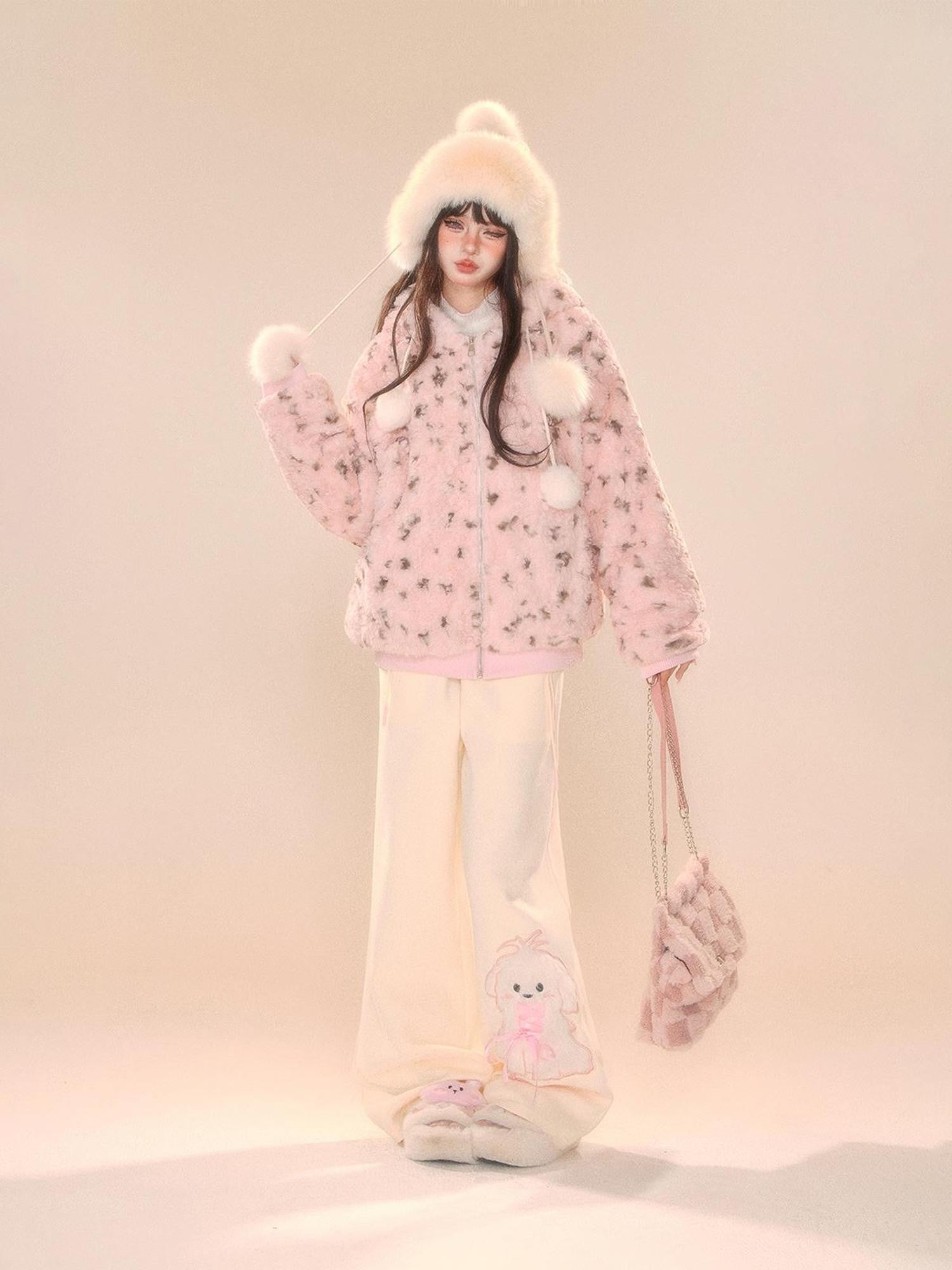 kelly kitty Soft Mousse Languid Button Waist Women&