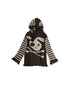 Punk Y2K Rebel Skull Rabbit Hooded Sweatshirt