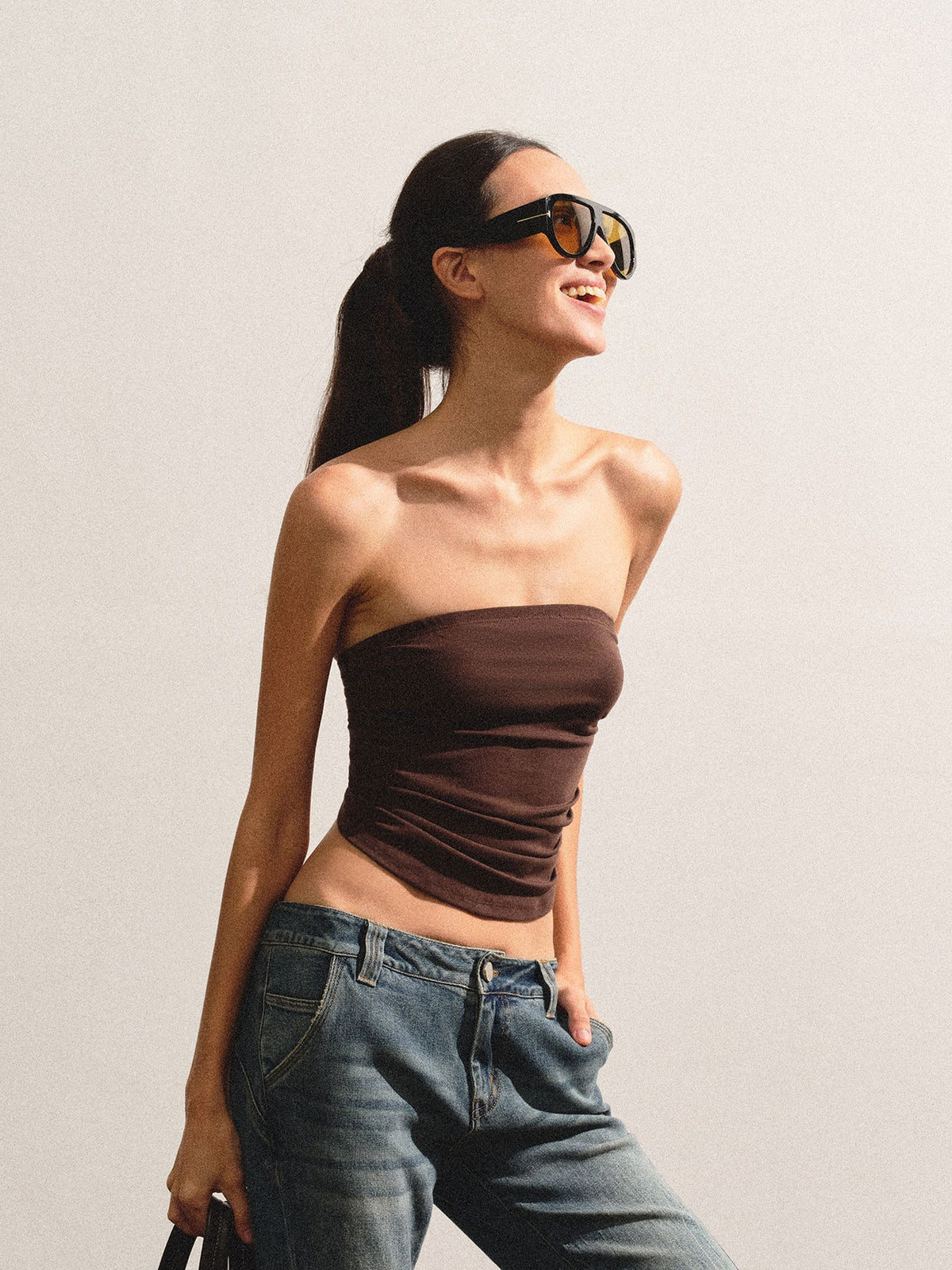 kvkv Adjustable Slim Fit Patchwork Lyocell Blend Women&