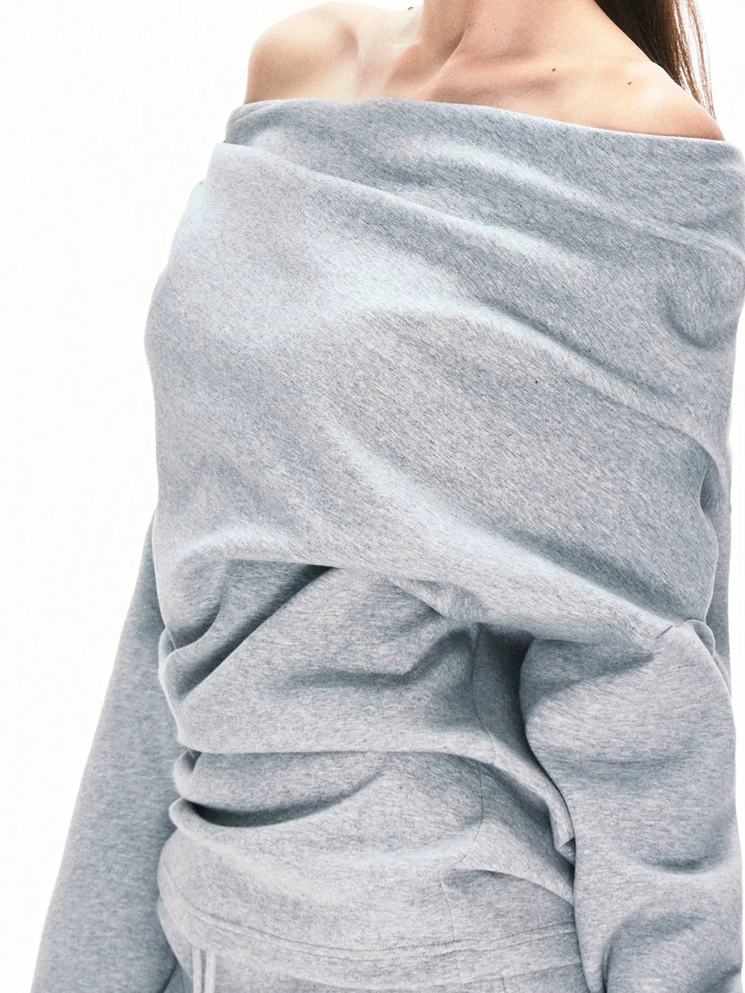 kvkv Asymmetrical Slouchy Sweatshirt