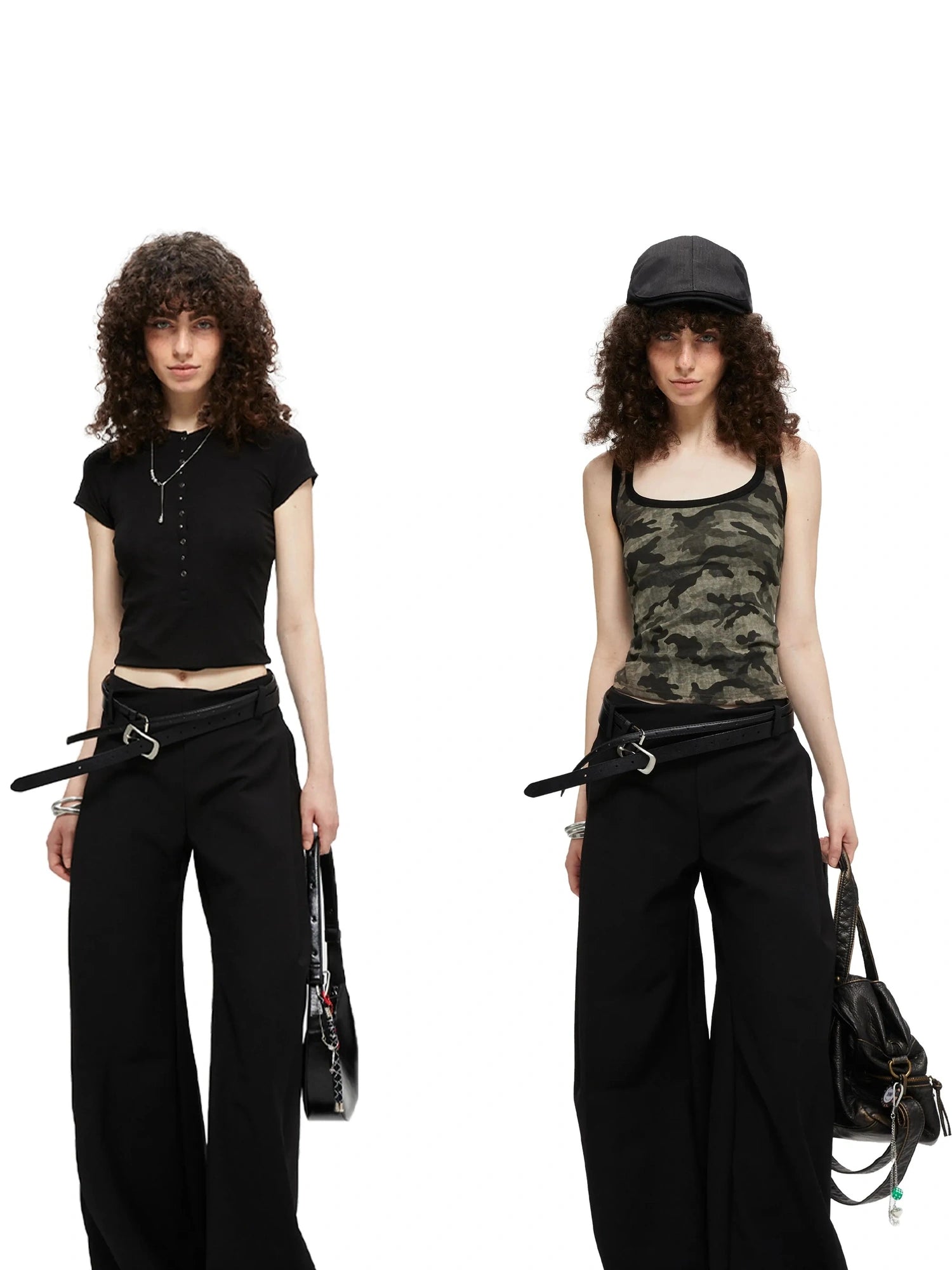 kvkv Batwoman Wide Leg Trousers